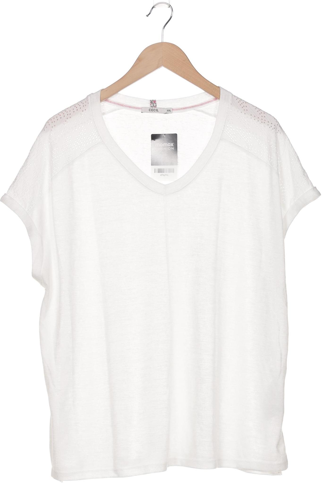 

Cecil Damen T-Shirt, weiß, Gr. 46