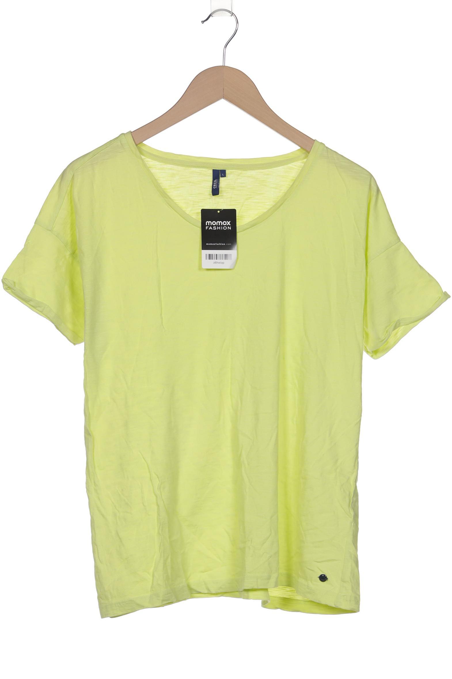 

CECIL Damen T-Shirt, gelb