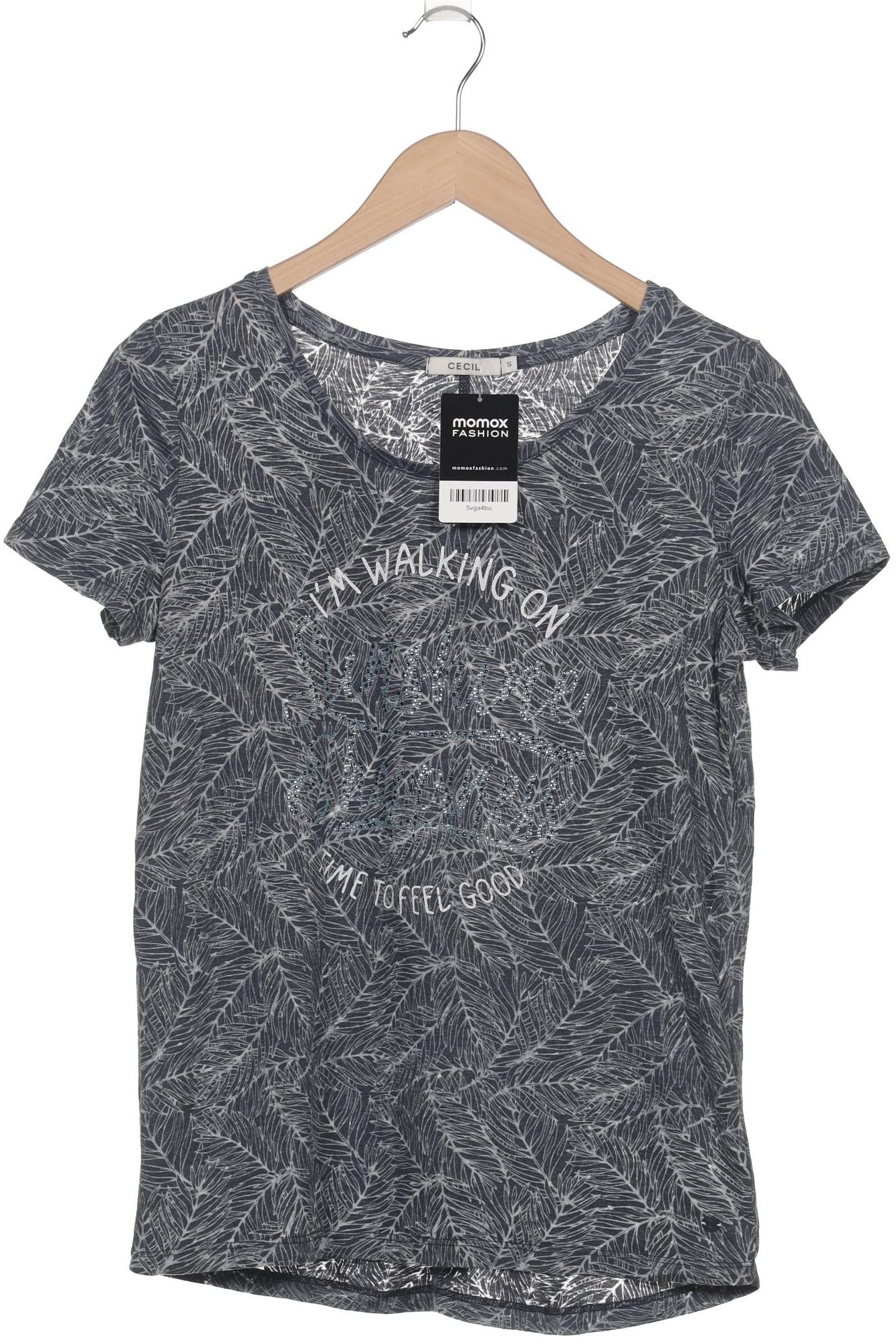 

Cecil Damen T-Shirt, grau, Gr. 36