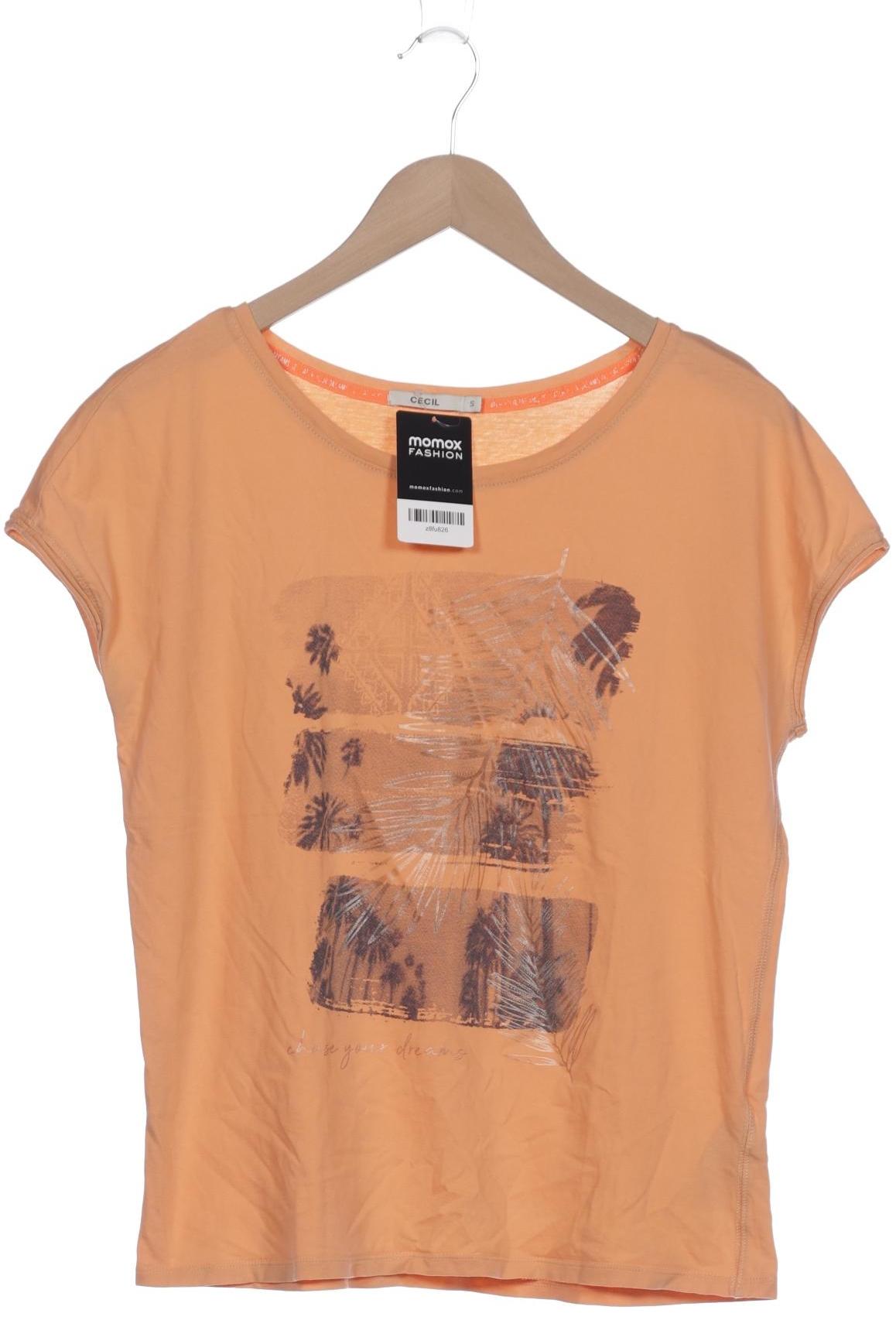 

Cecil Damen T-Shirt, orange, Gr. 36