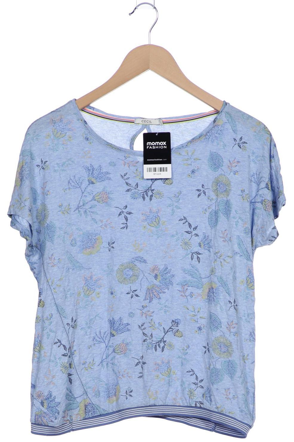 

Cecil Damen T-Shirt, blau, Gr. 36