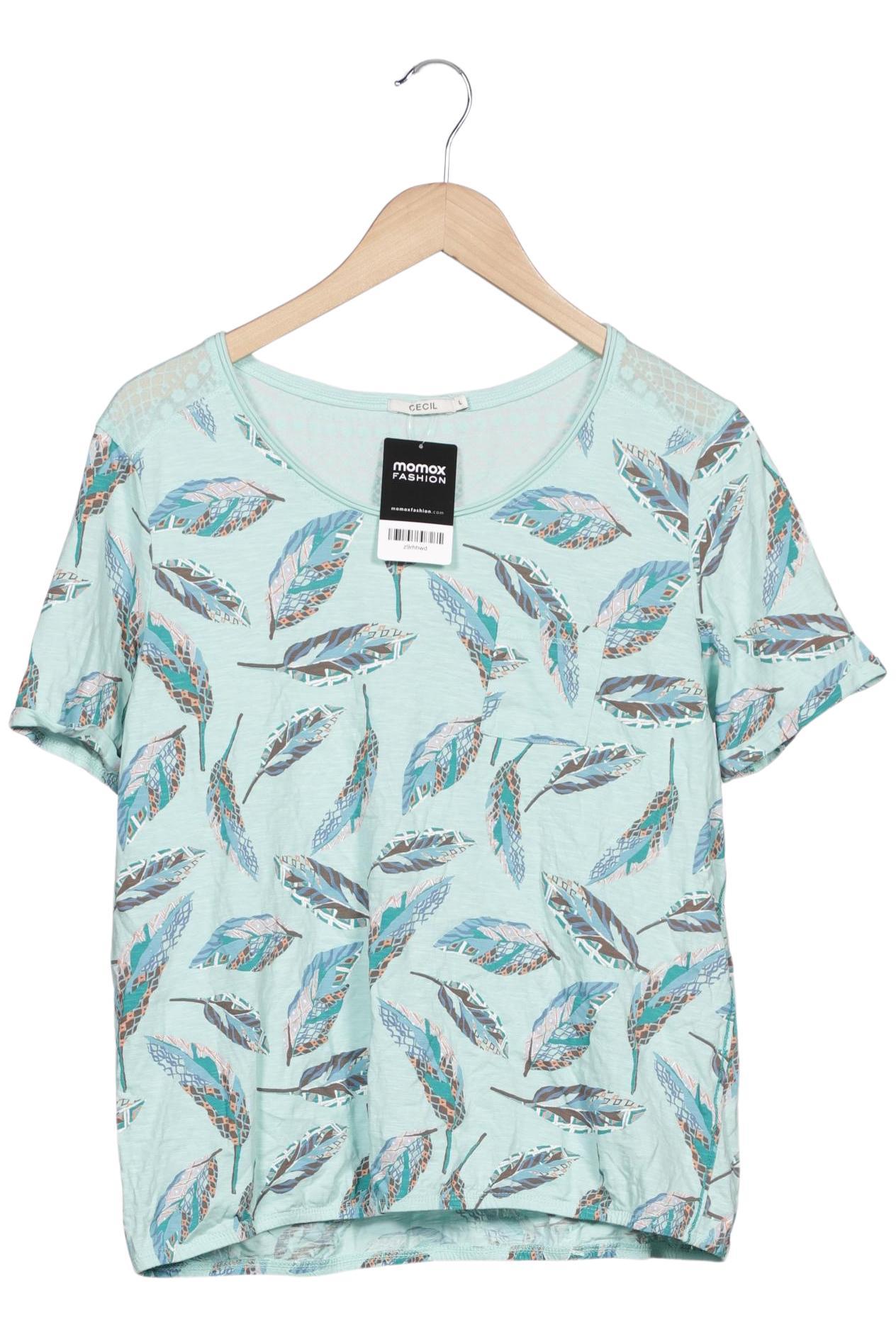

Cecil Damen T-Shirt, türkis, Gr. 42