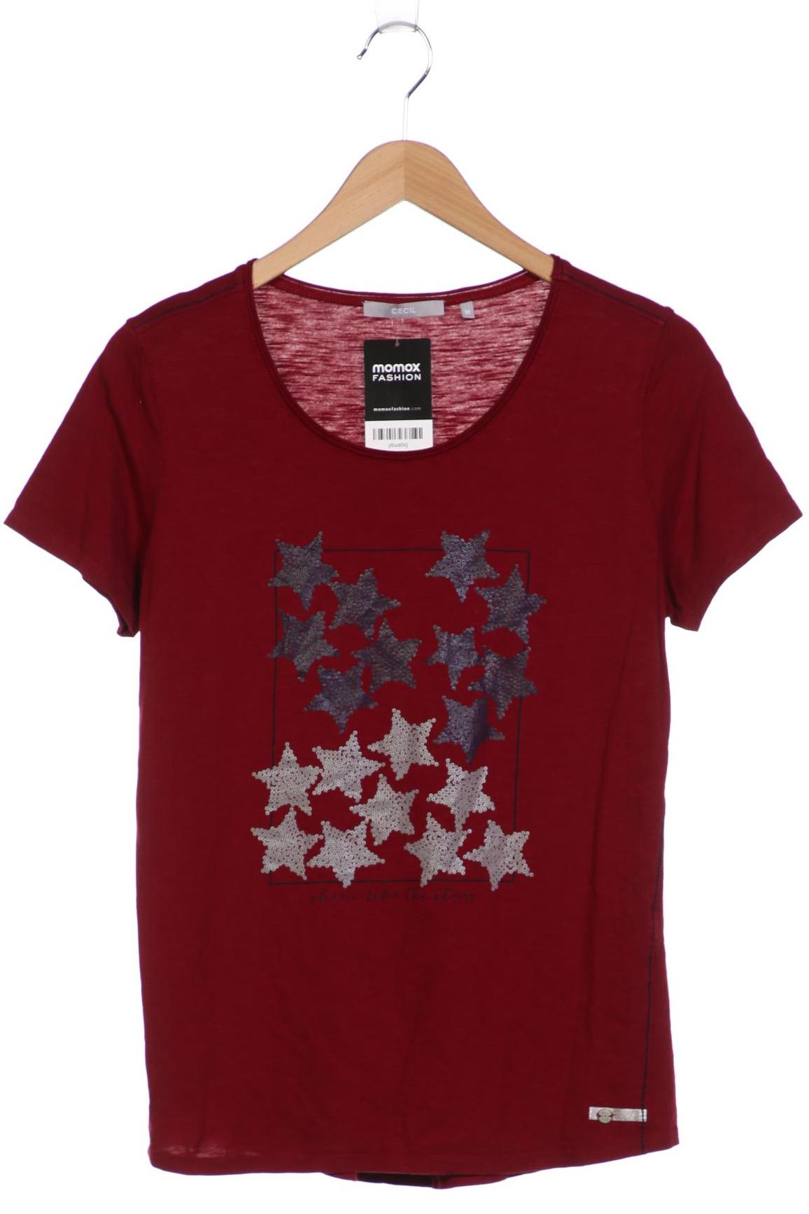 

Cecil Damen T-Shirt, bordeaux, Gr. 38