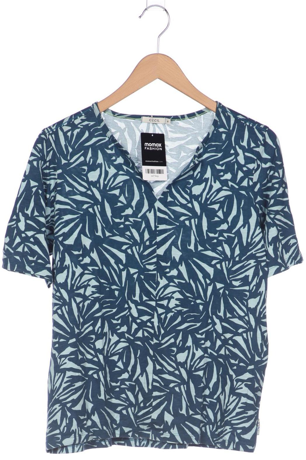 

Cecil Damen T-Shirt, blau, Gr. 38