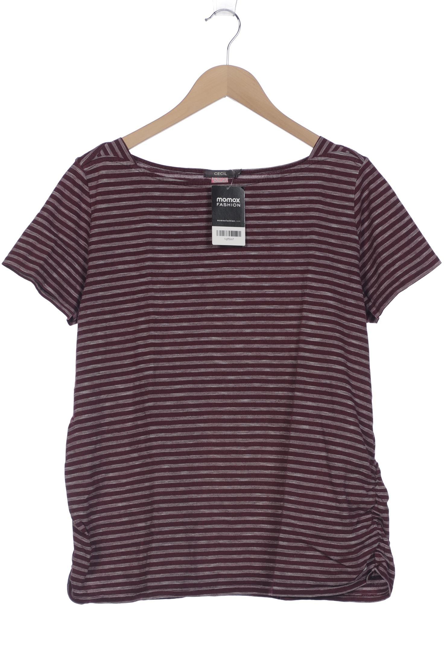 

Cecil Damen T-Shirt, bordeaux, Gr. 44