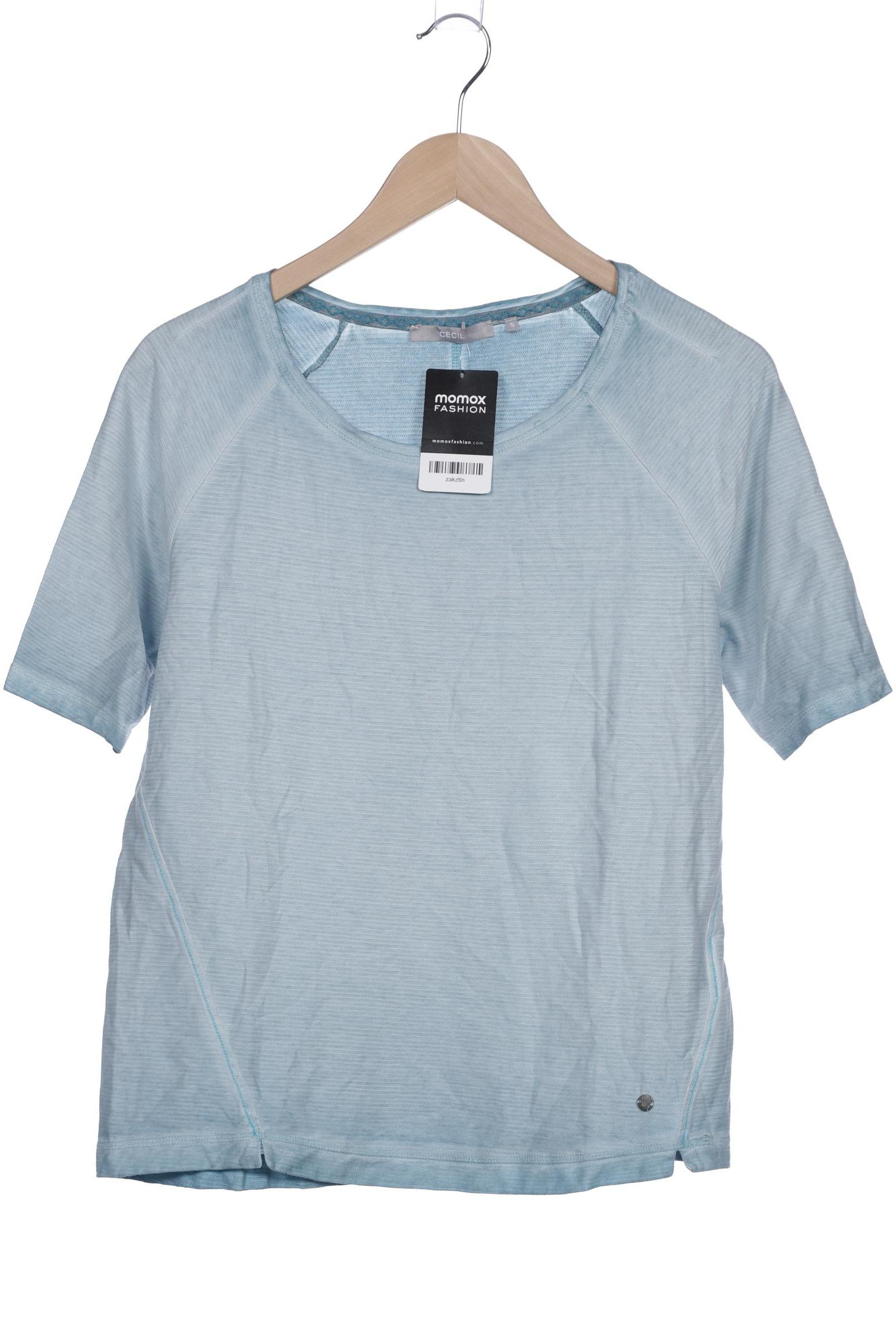 

Cecil Damen T-Shirt, hellblau, Gr. 36