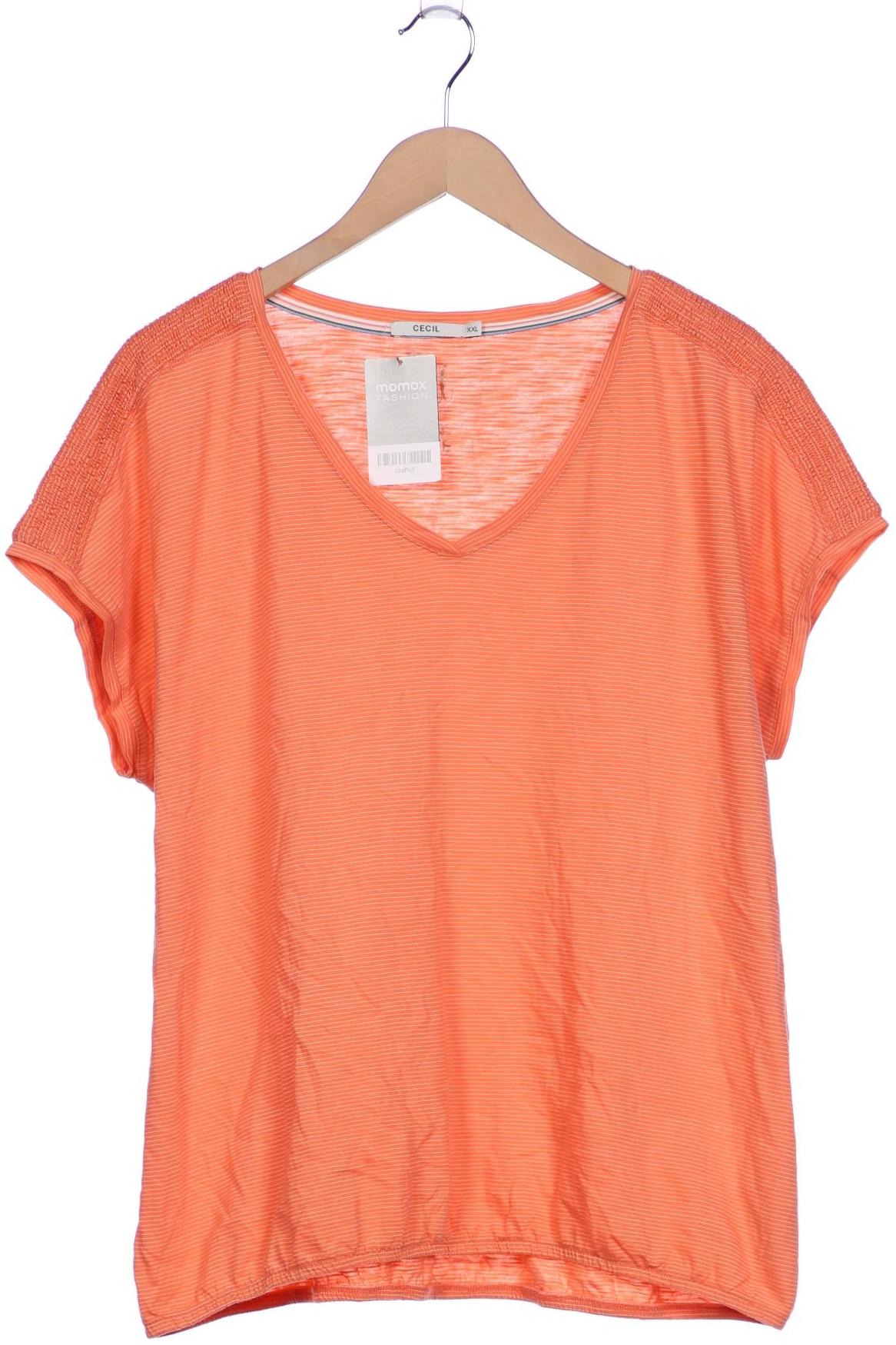 

Cecil Damen T-Shirt, orange, Gr. 46