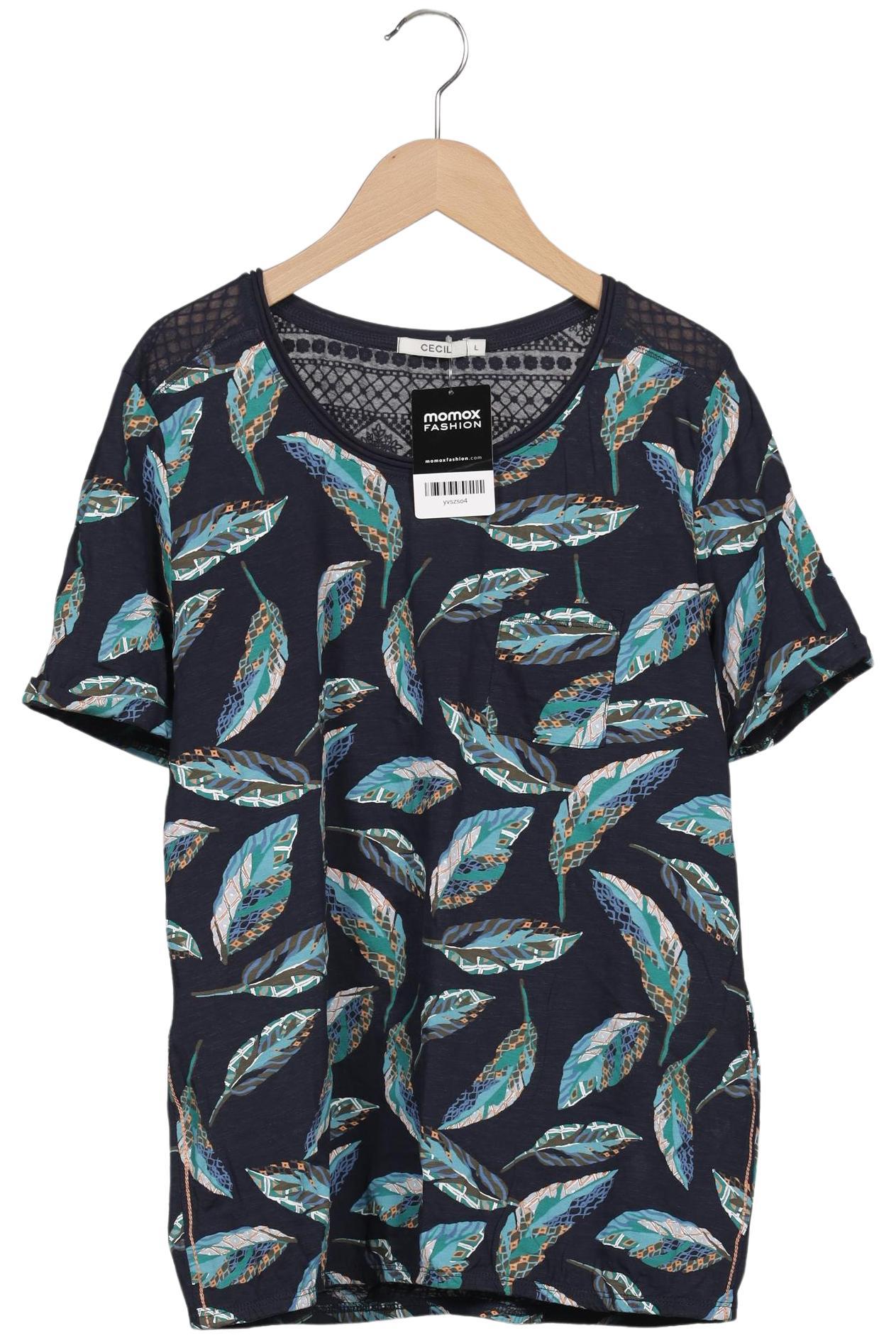 

Cecil Damen T-Shirt, marineblau, Gr. 42