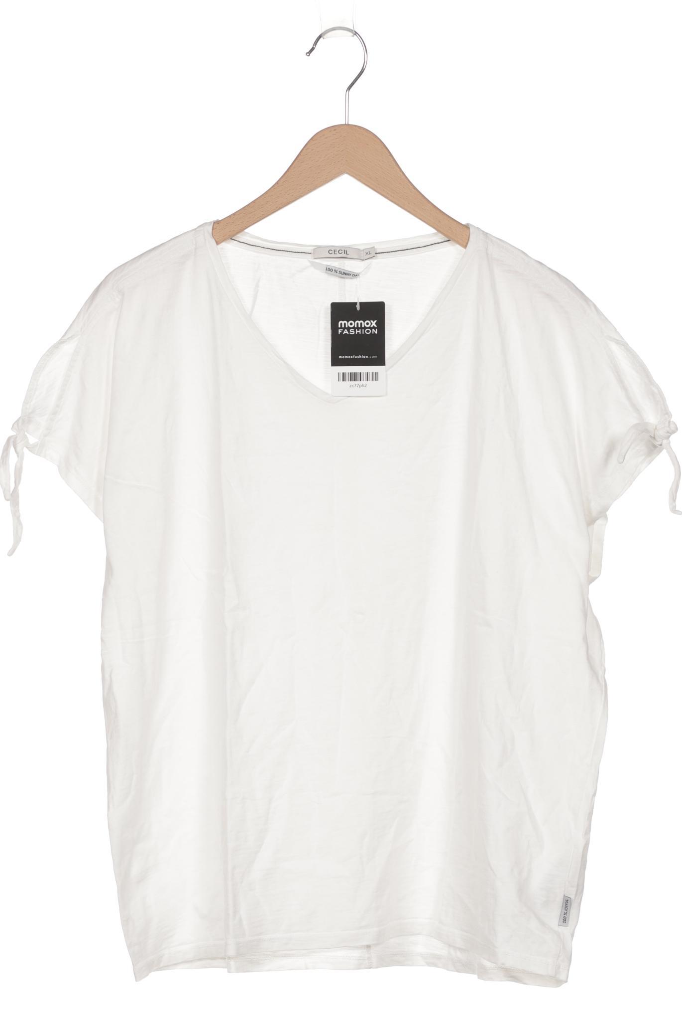 

Cecil Damen T-Shirt, weiß, Gr. 44