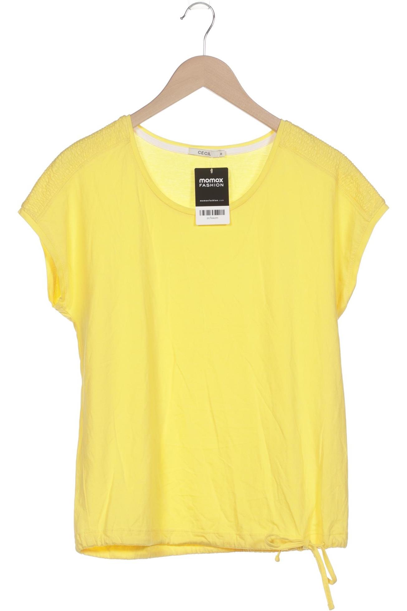

Cecil Damen T-Shirt, gelb, Gr. 38