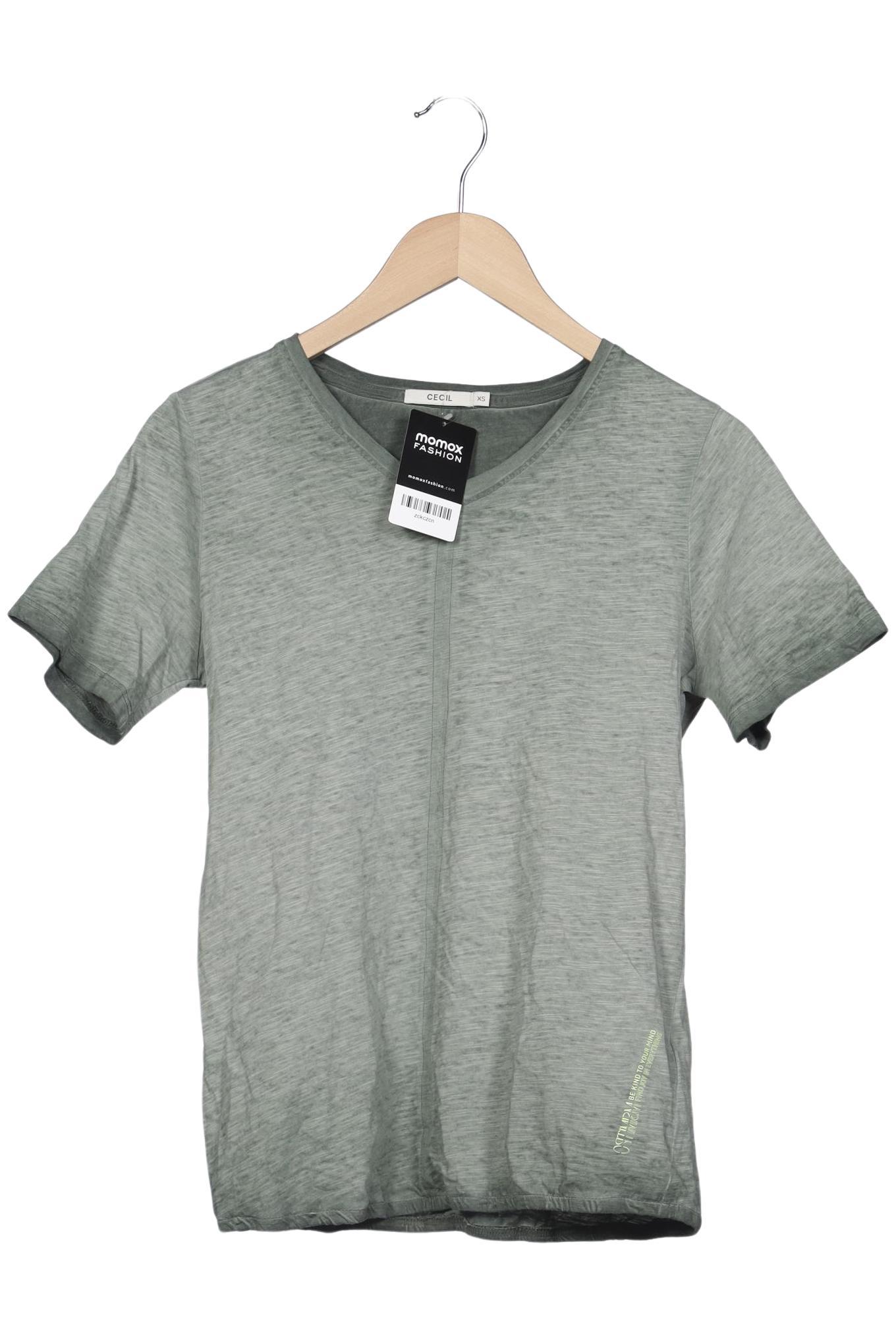 

Cecil Damen T-Shirt, grün, Gr. 34