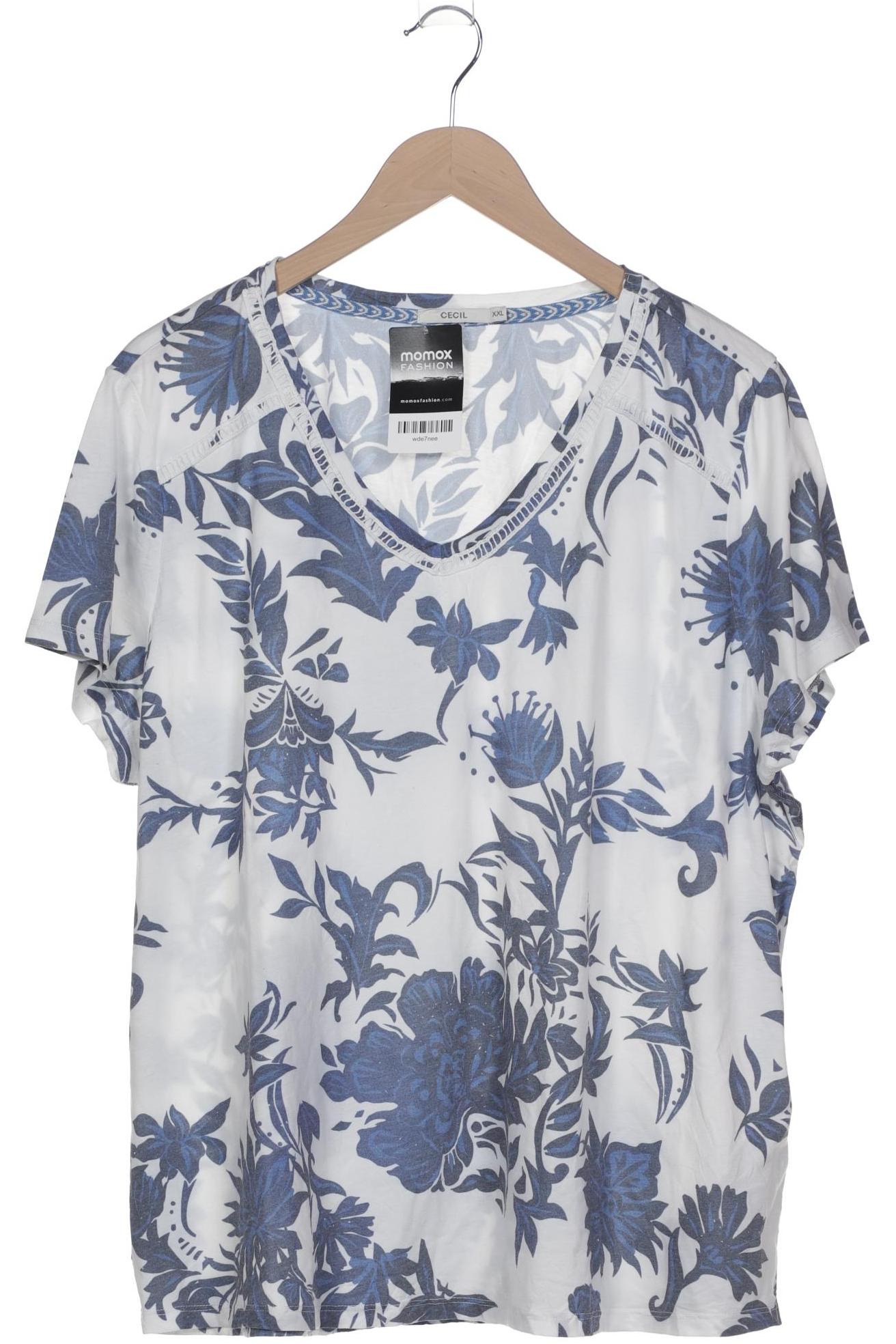 

Cecil Damen T-Shirt, marineblau, Gr. 46