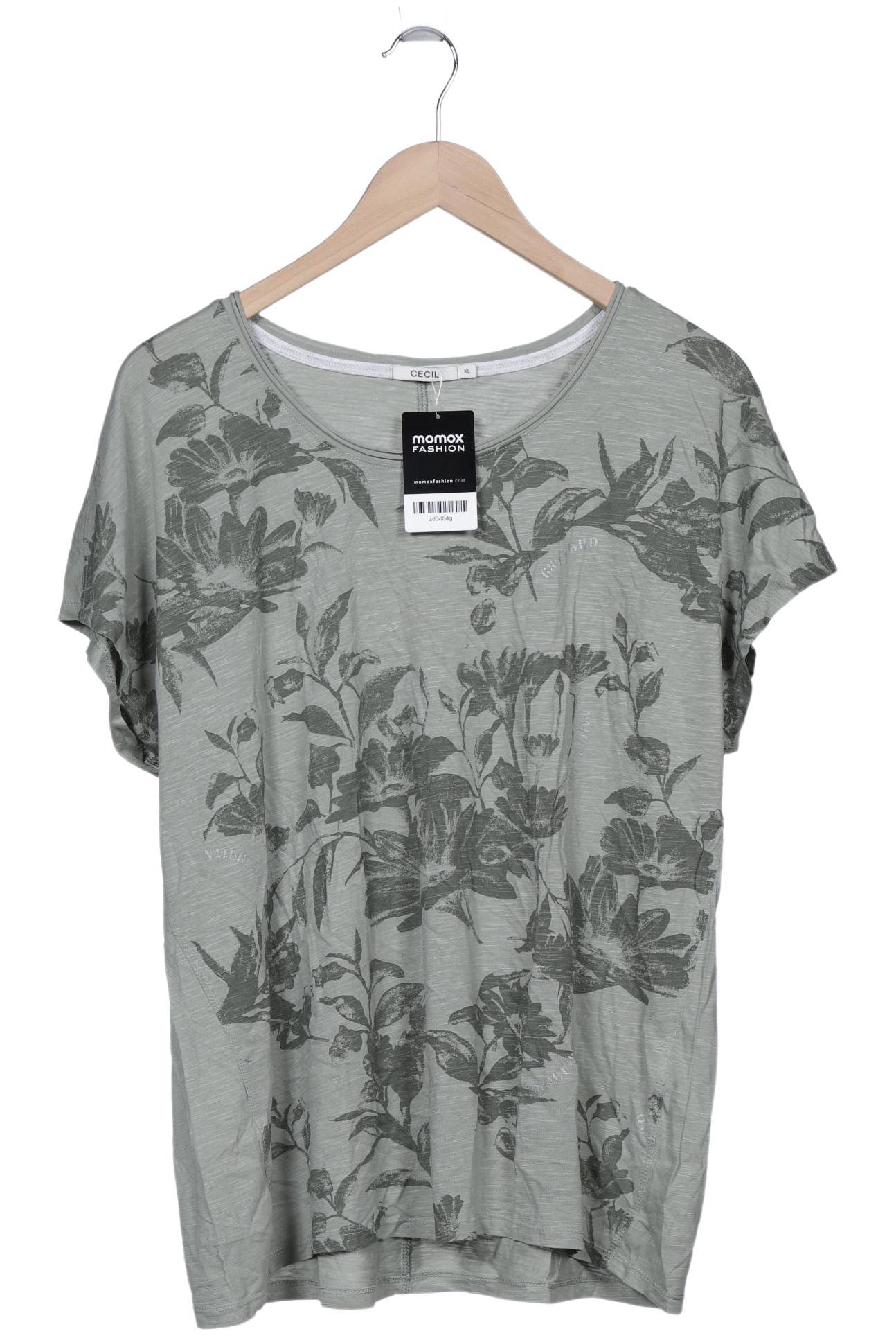 

Cecil Damen T-Shirt, hellgrün, Gr. 44