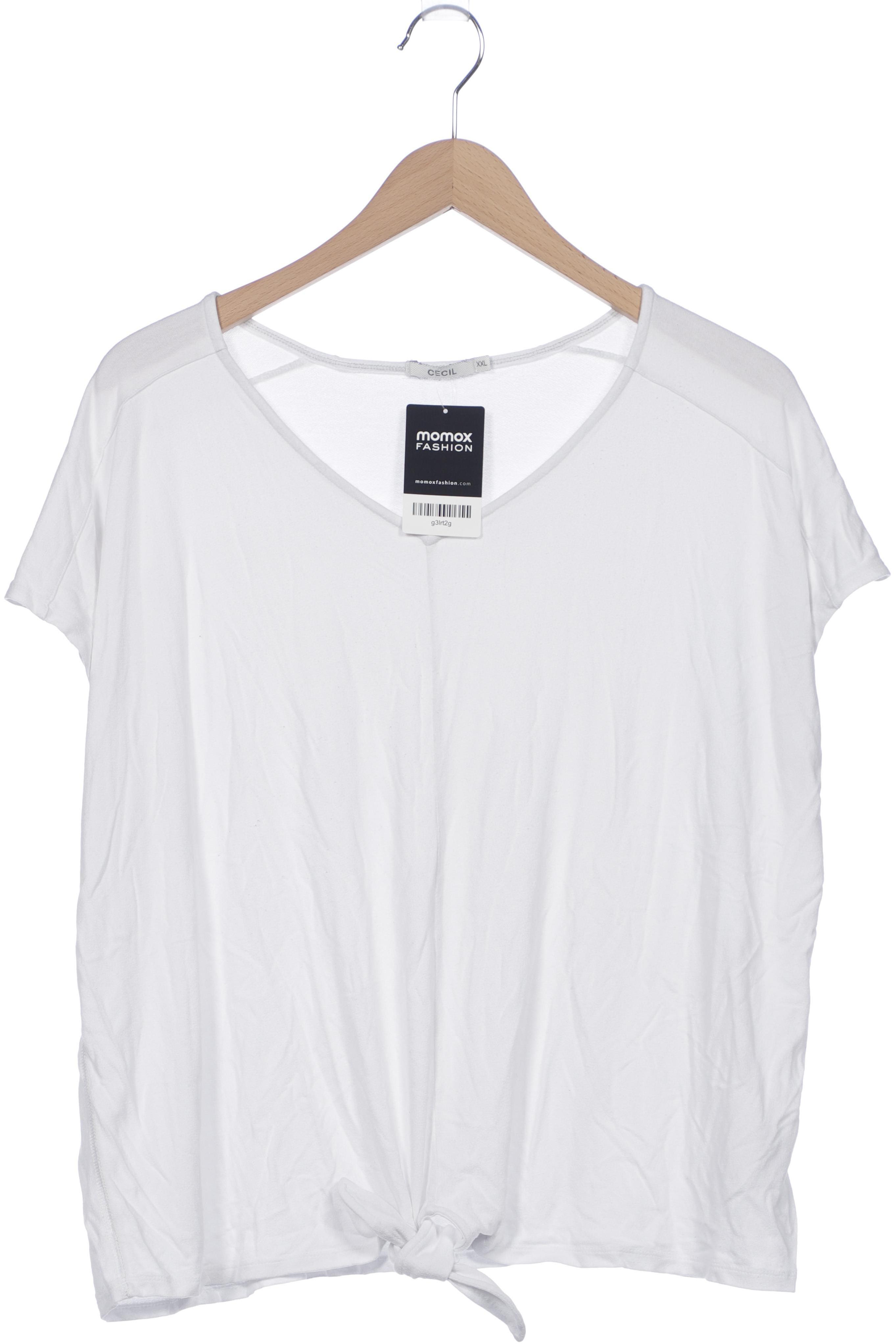 

Cecil Damen T-Shirt, weiß, Gr. 46