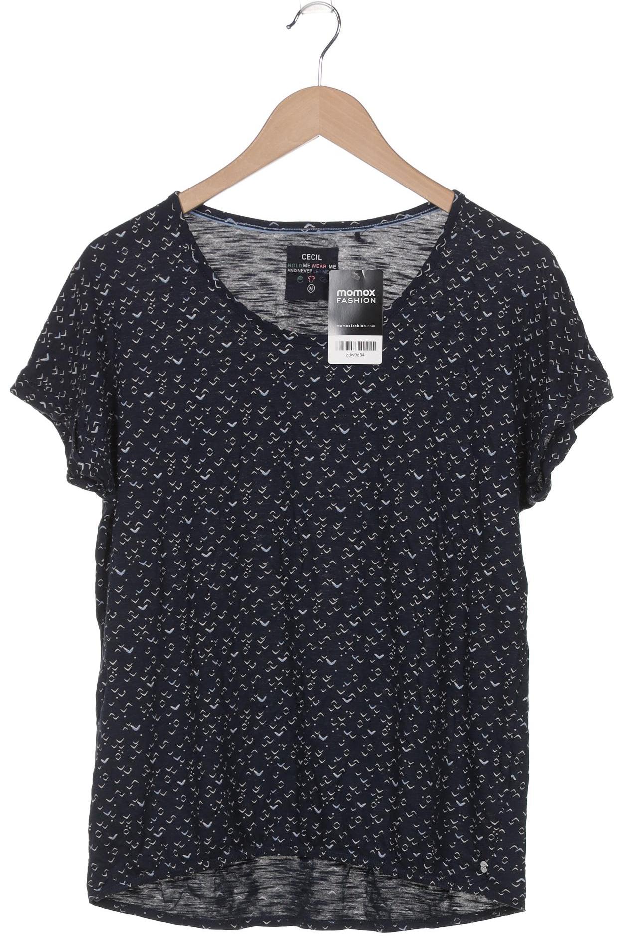 

Cecil Damen T-Shirt, marineblau, Gr. 38
