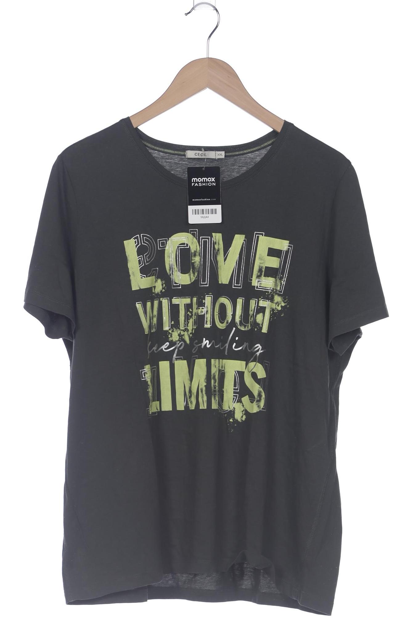 

Cecil Damen T-Shirt, grün, Gr. 46