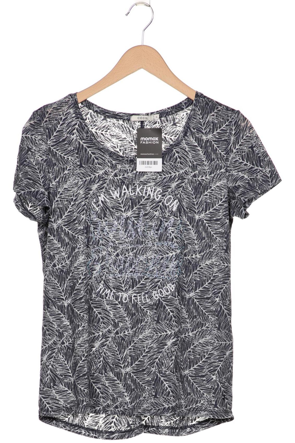

CECIL Damen T-Shirt, blau