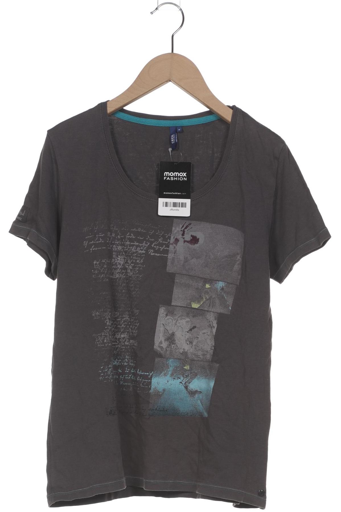 

Cecil Damen T-Shirt, grau, Gr. 38