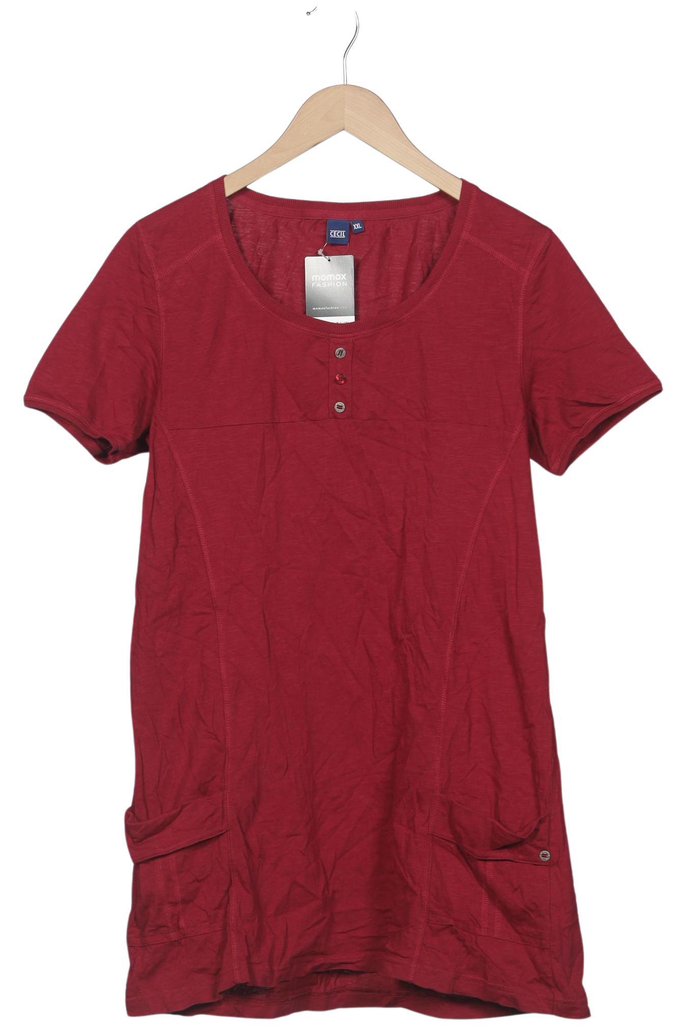 

Cecil Damen T-Shirt, rot, Gr. 46