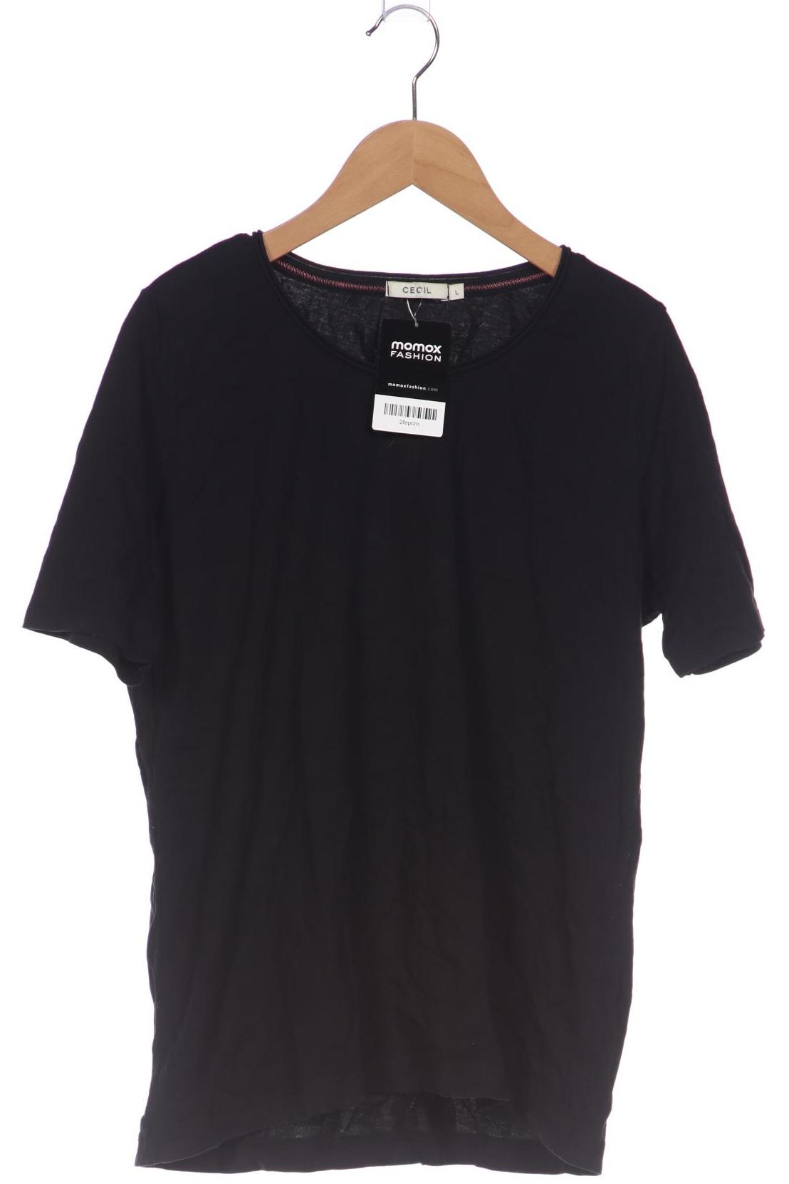 

Cecil Damen T-Shirt, schwarz, Gr. 42