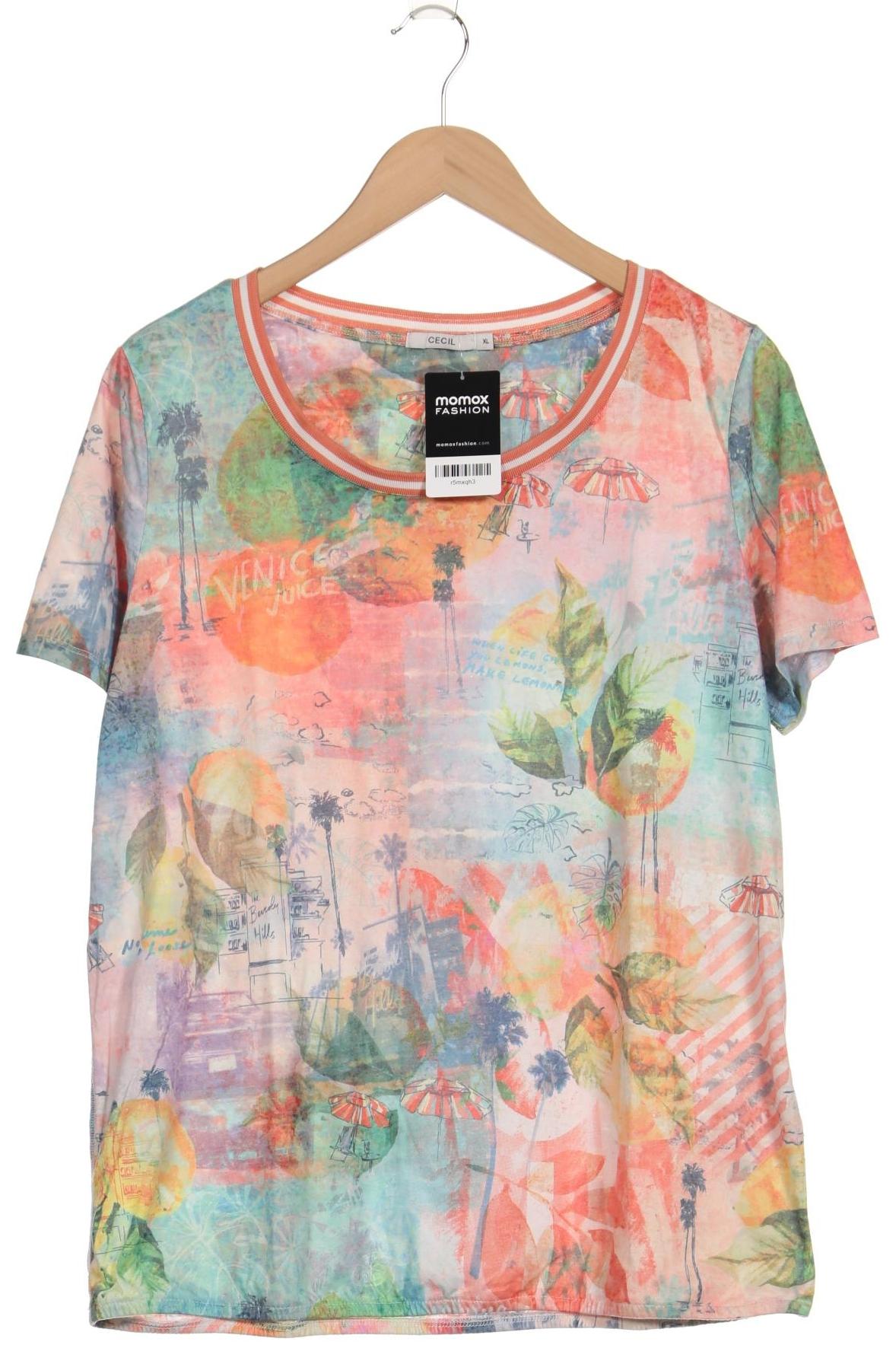

Cecil Damen T-Shirt, mehrfarbig, Gr. 44