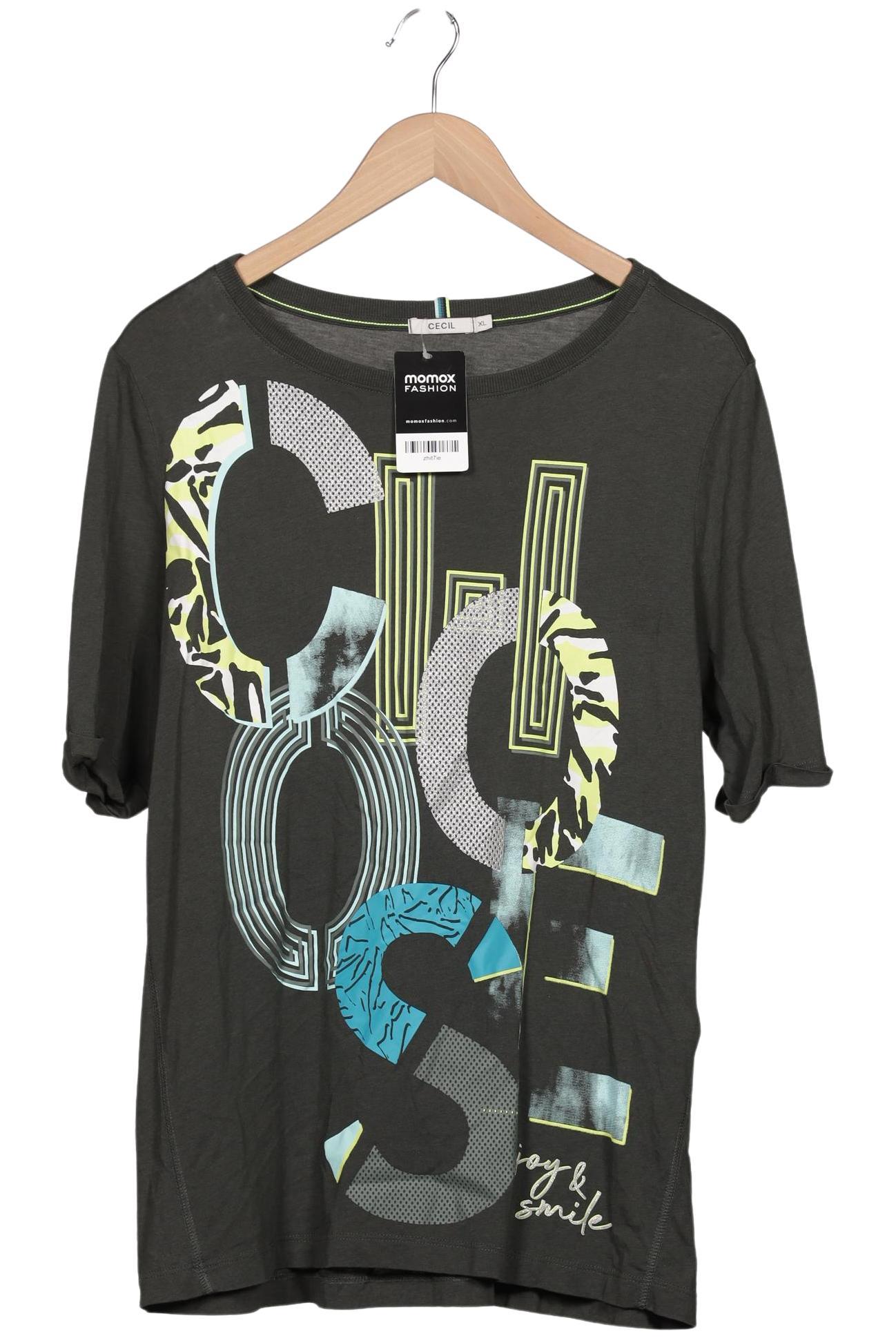 

Cecil Damen T-Shirt, grün, Gr. 44