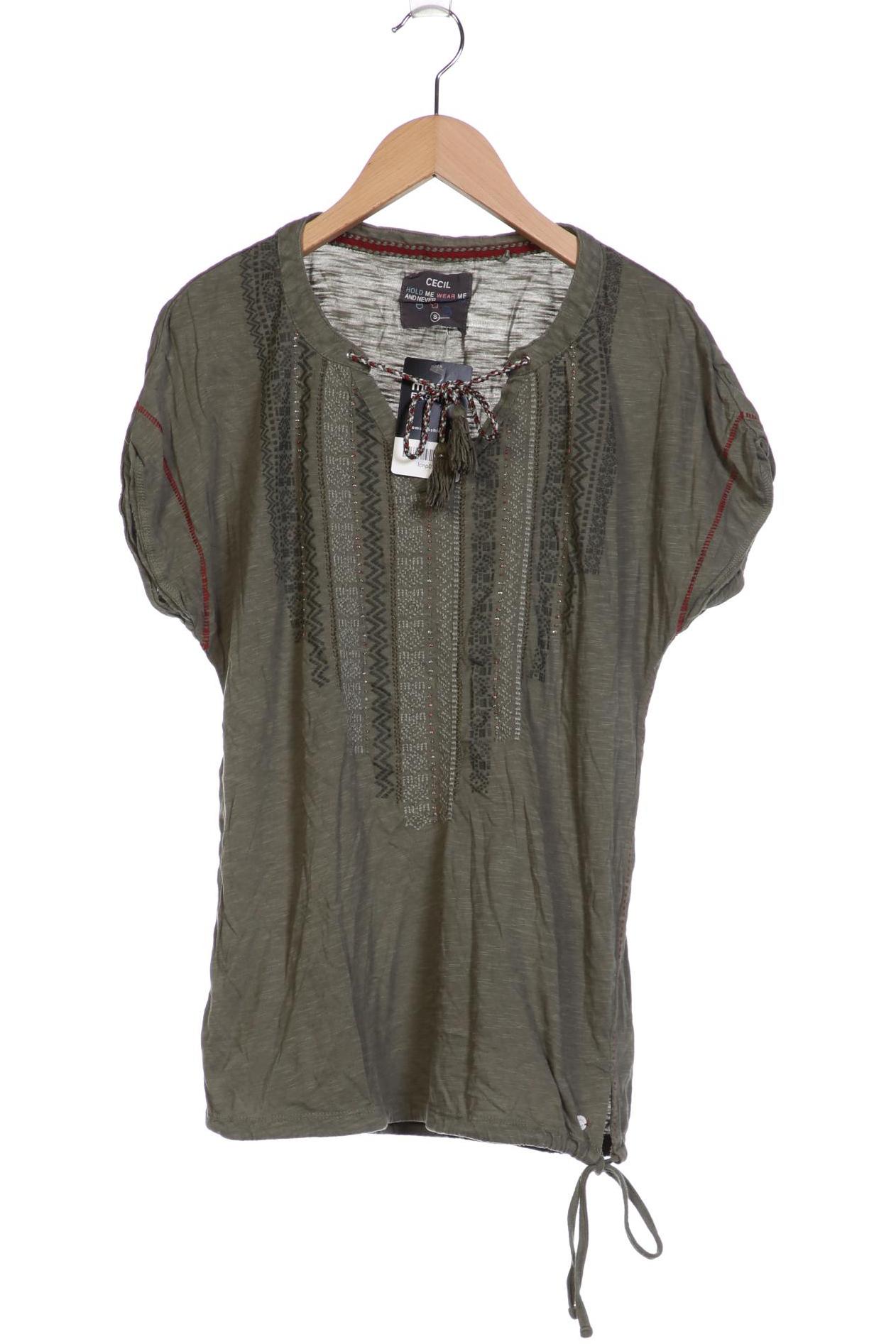 

Cecil Damen T-Shirt, grün, Gr. 36