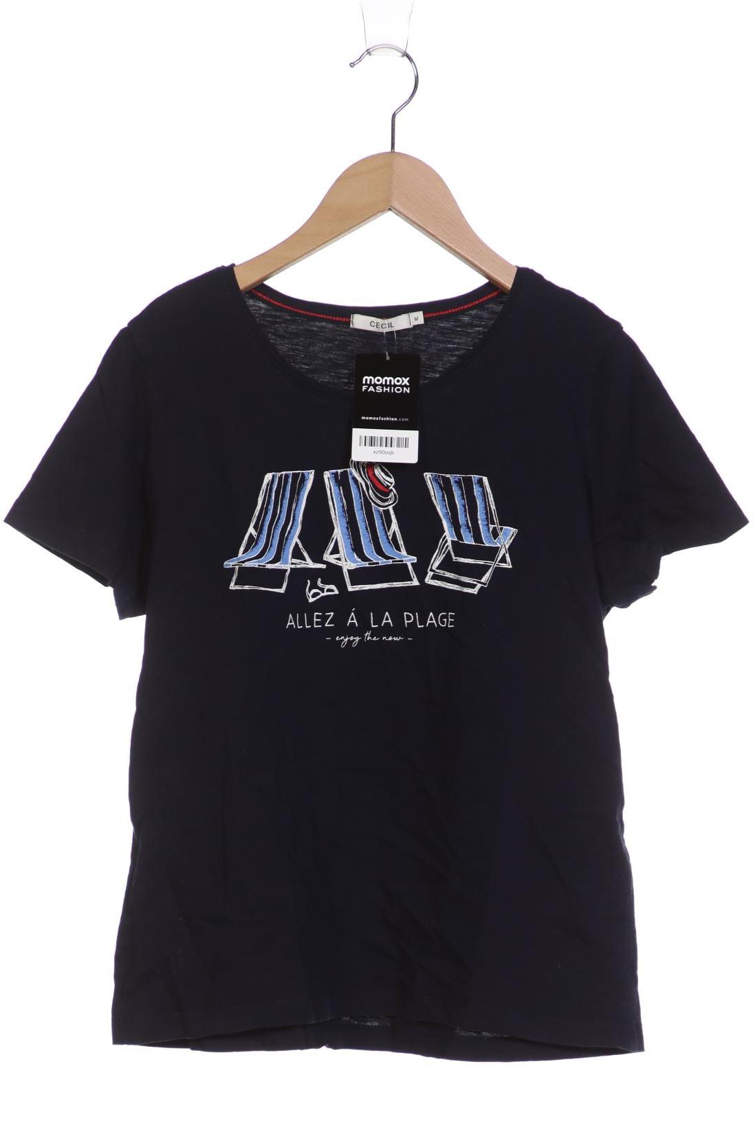 

Cecil Damen T-Shirt, marineblau, Gr. 38