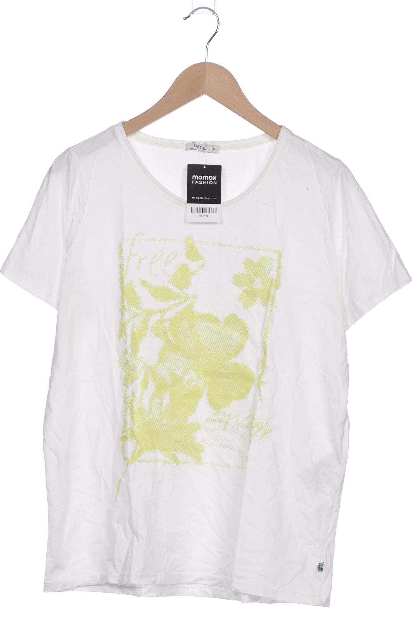 

Cecil Damen T-Shirt, weiß, Gr. 44
