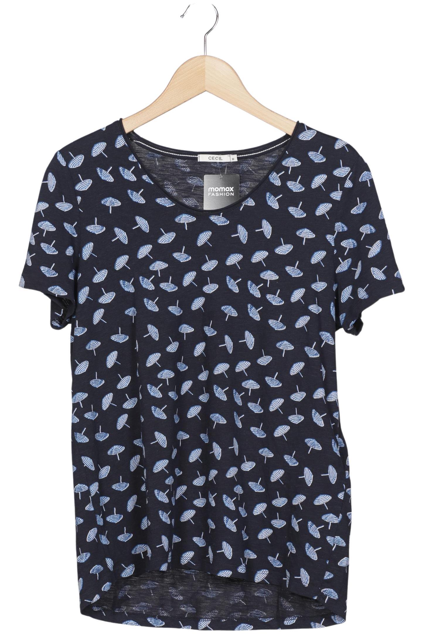 

Cecil Damen T-Shirt, marineblau, Gr. 38