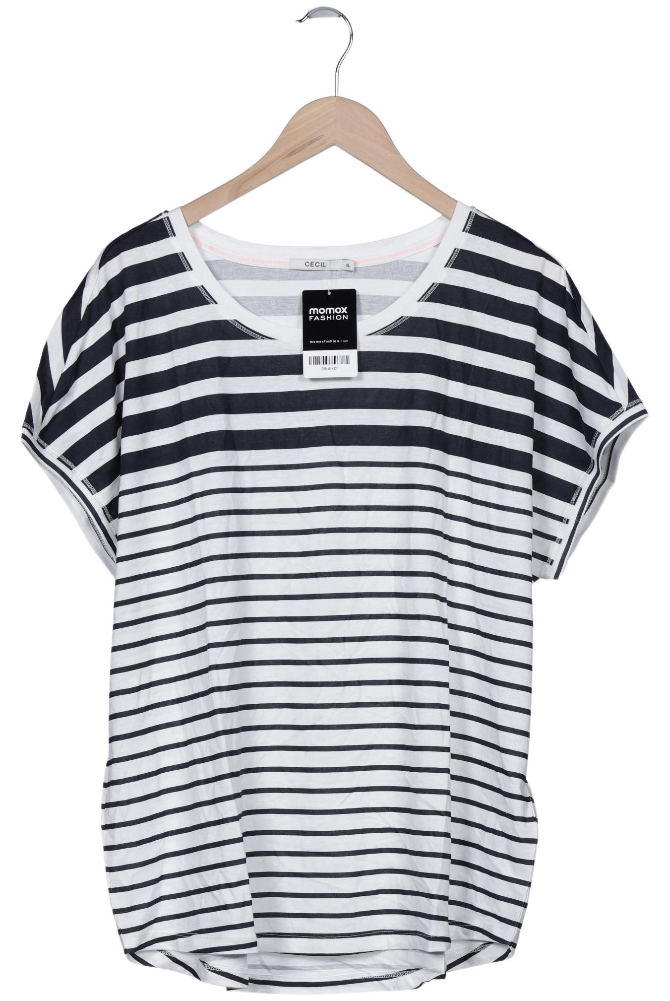 

Cecil Damen T-Shirt, weiß, Gr. 44