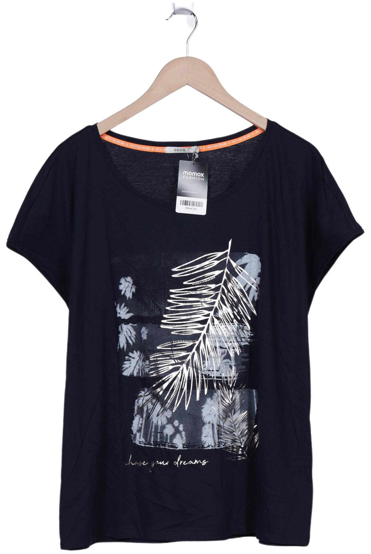 

Cecil Damen T-Shirt, marineblau, Gr. 44