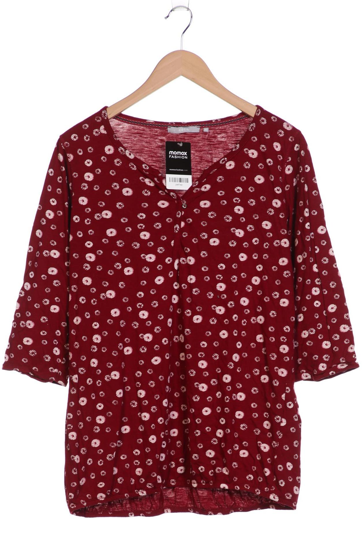 

Cecil Damen T-Shirt, bordeaux, Gr. 44