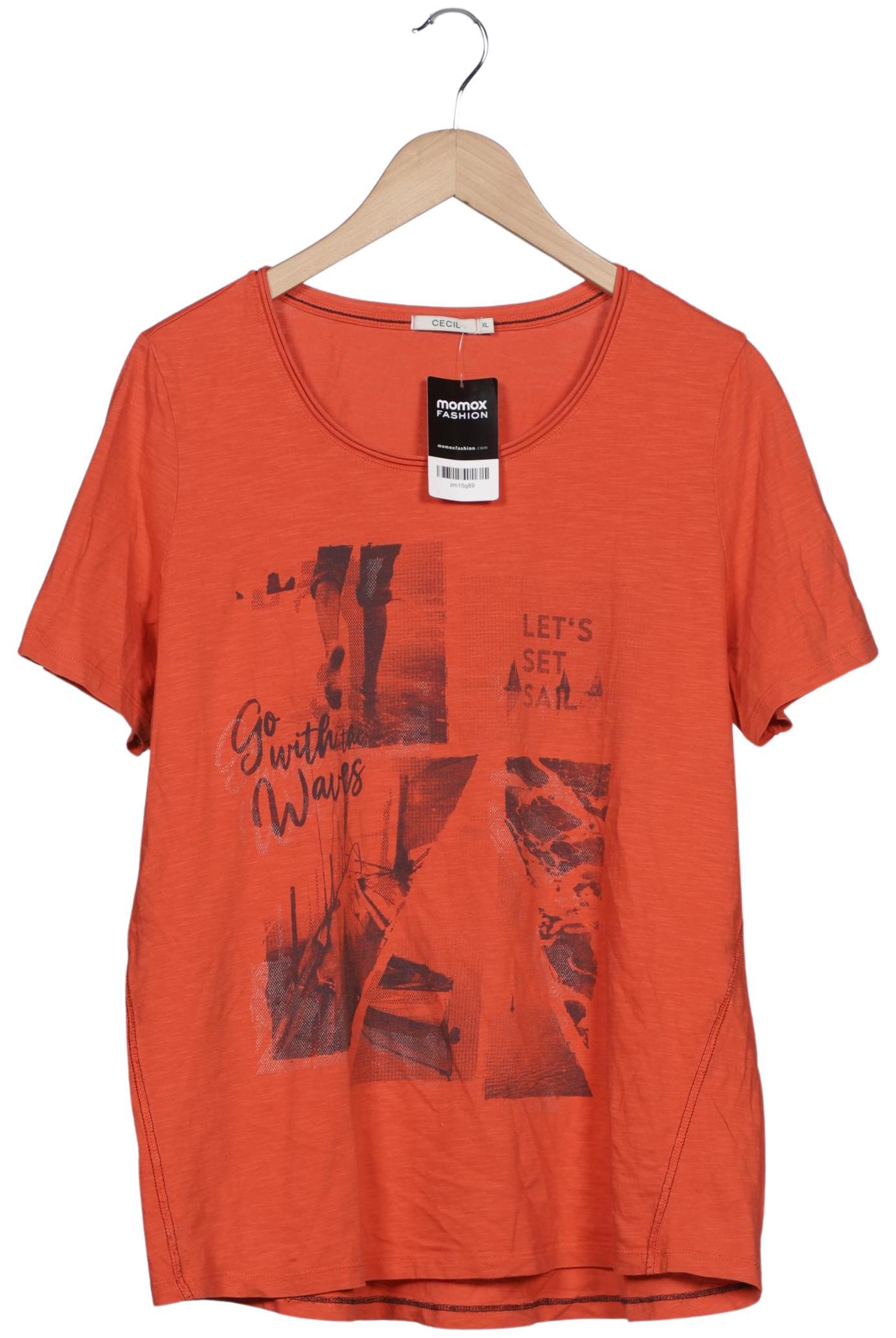 

Cecil Damen T-Shirt, rot, Gr. 44
