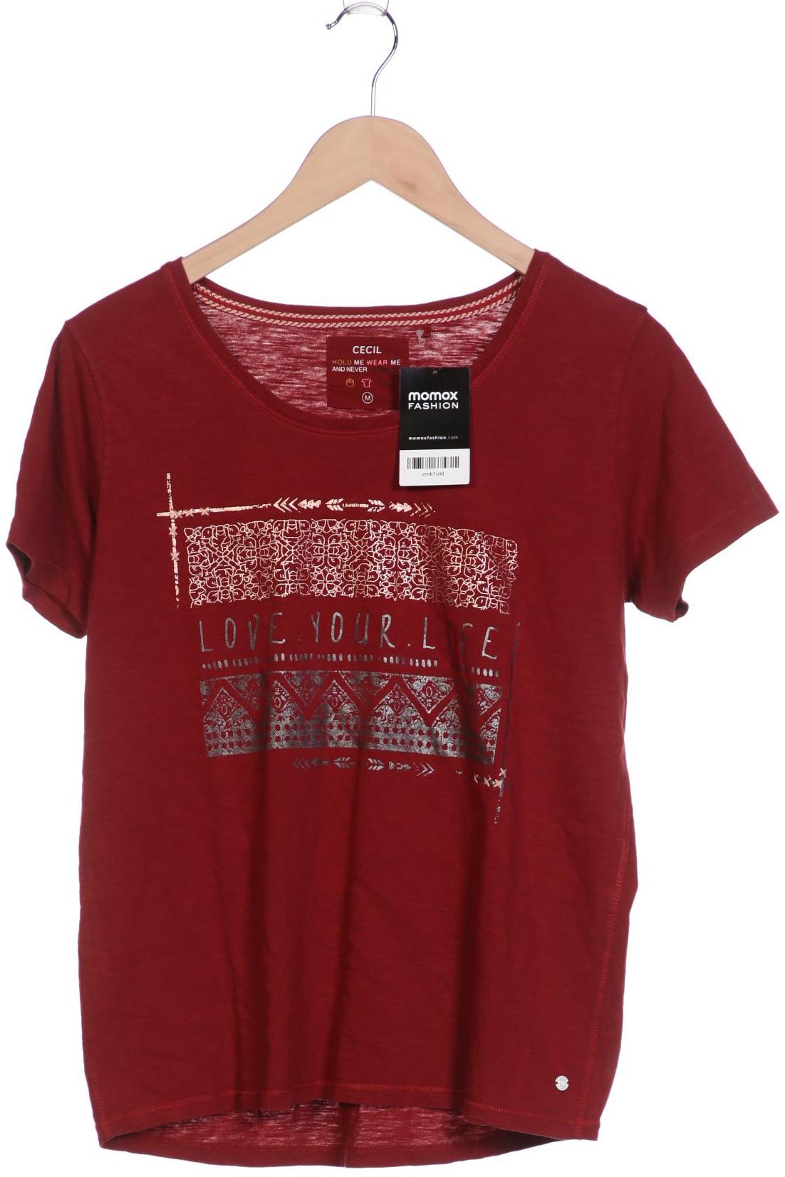 

CECIL Damen T-Shirt, bordeaux