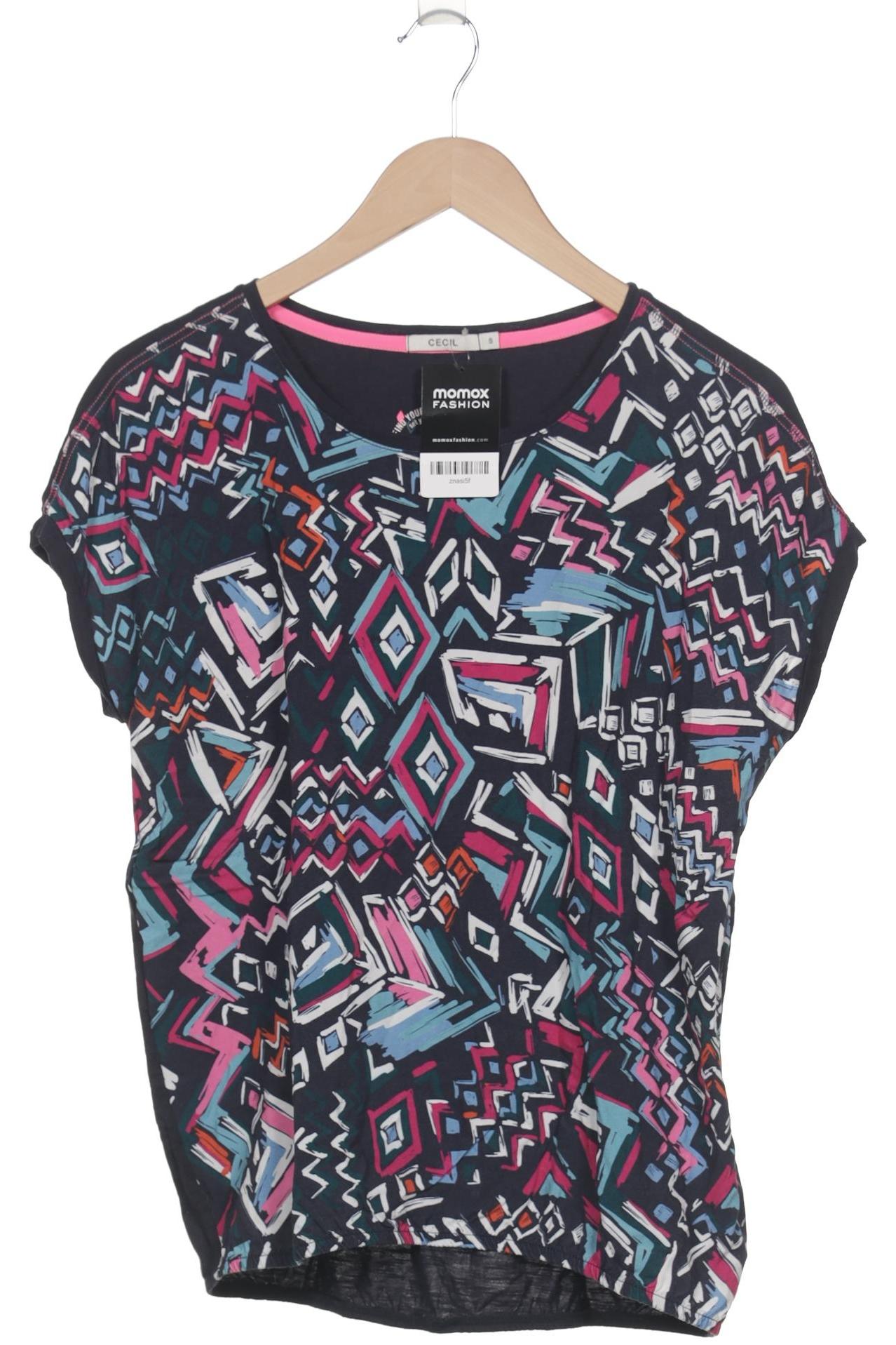 

Cecil Damen T-Shirt, marineblau, Gr. 36