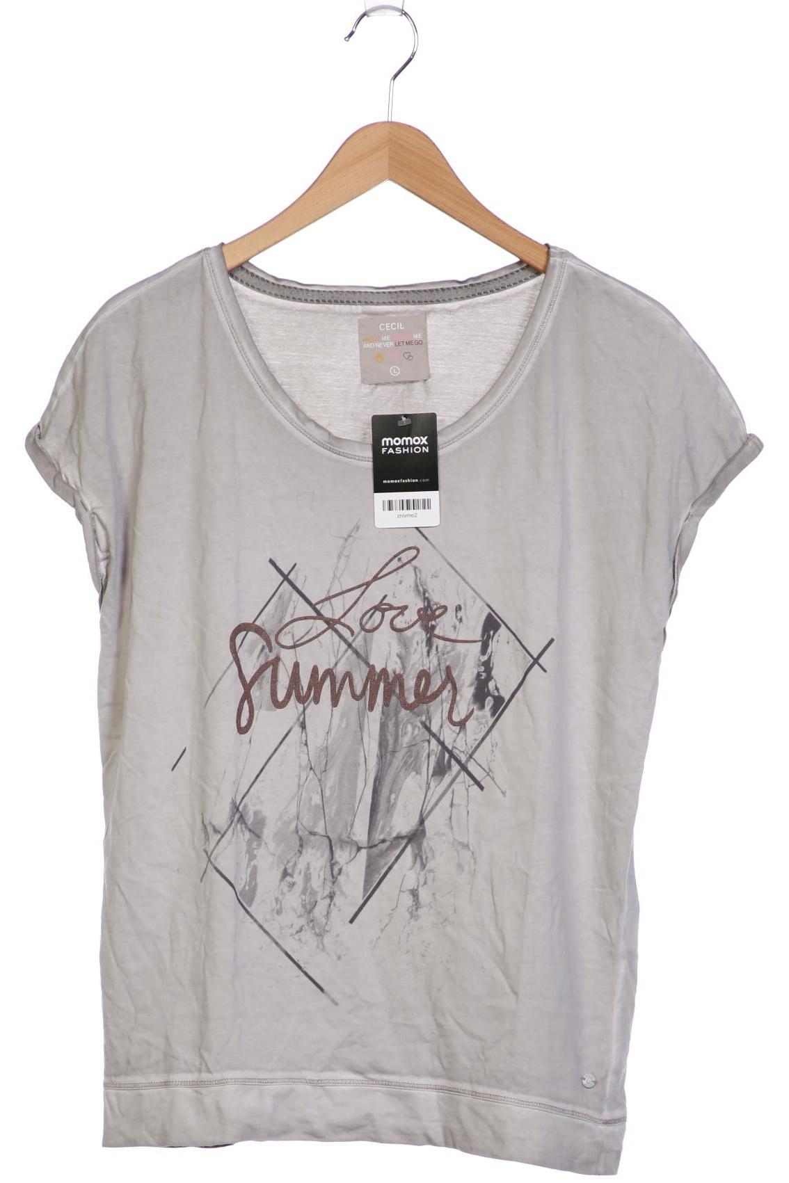 

Cecil Damen T-Shirt, grau, Gr. 42