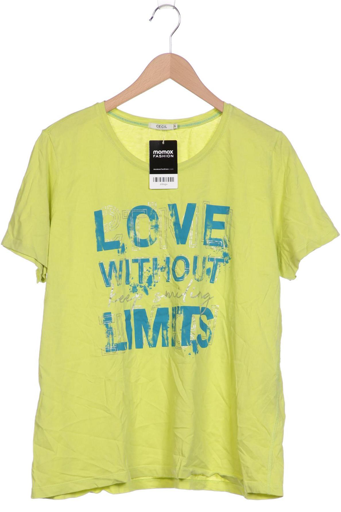 

Cecil Damen T-Shirt, gelb, Gr. 46