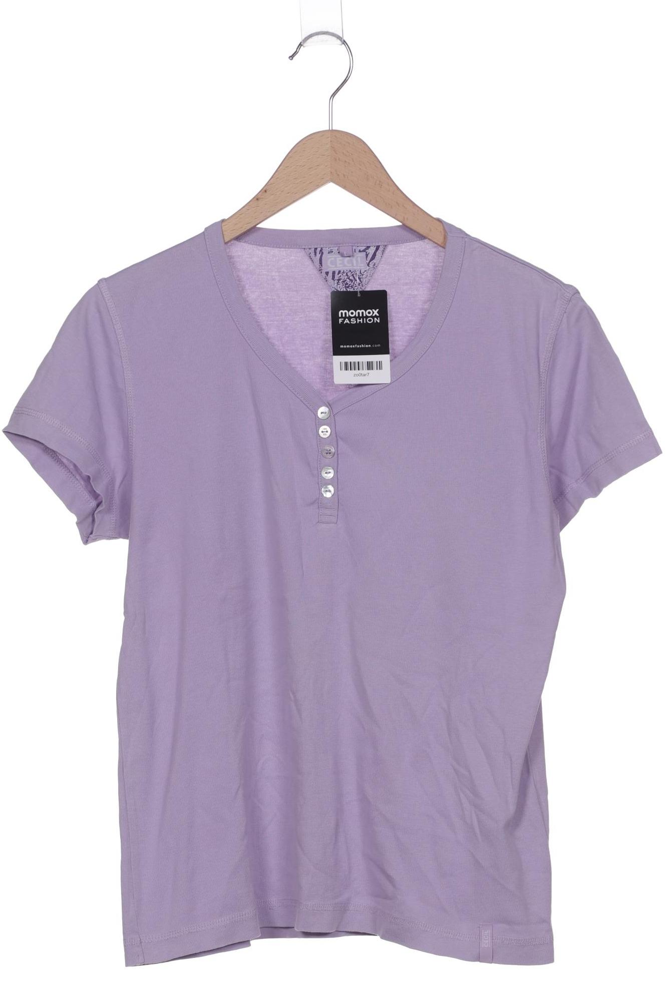 

Cecil Damen T-Shirt, flieder, Gr. 42