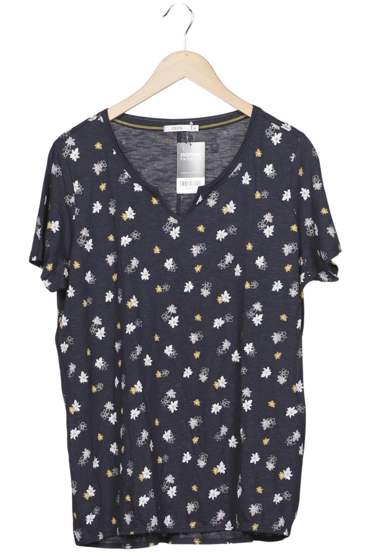 

Cecil Damen T-Shirt, marineblau, Gr. 44