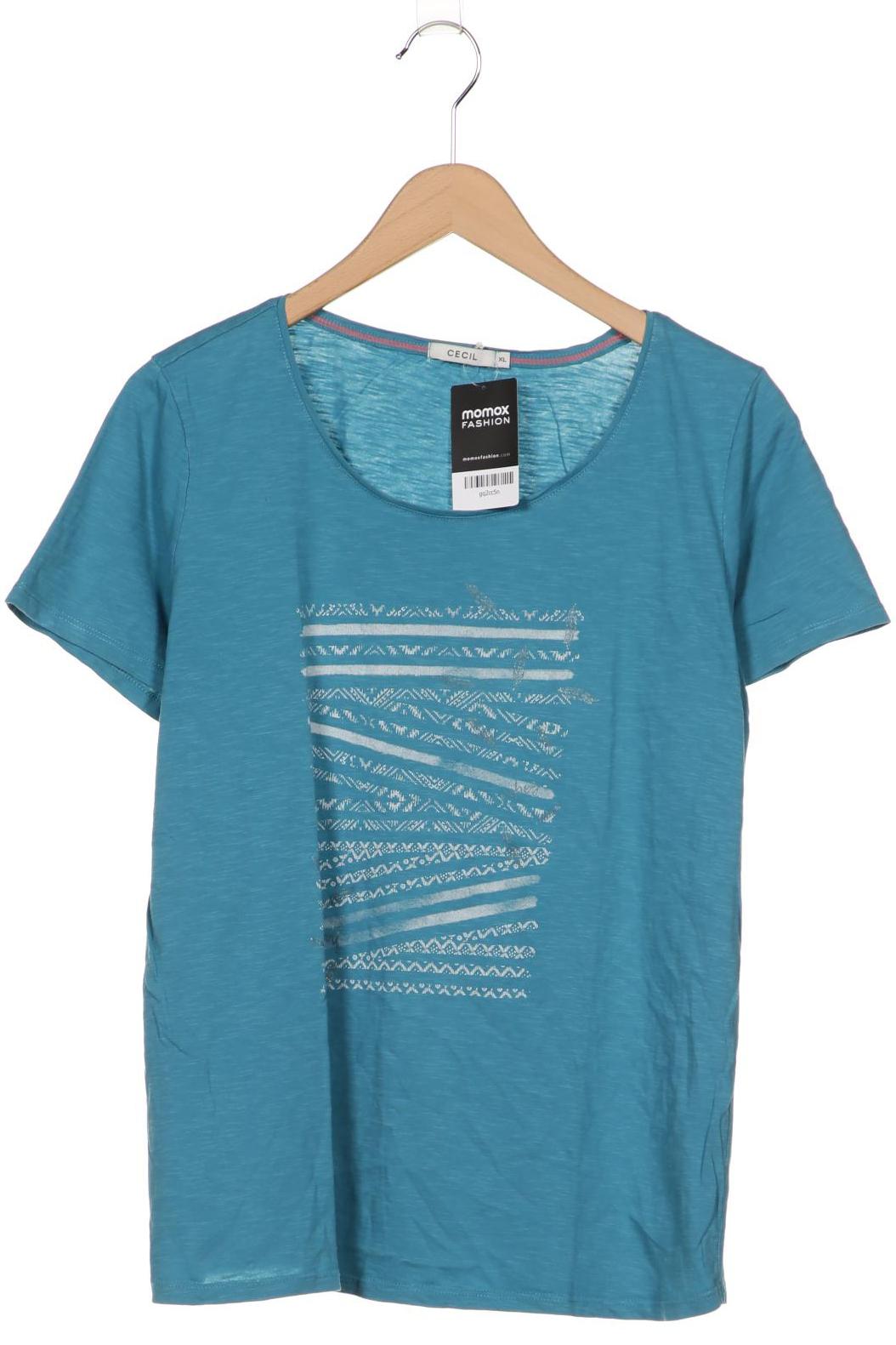 

CECIL Damen T-Shirt, blau