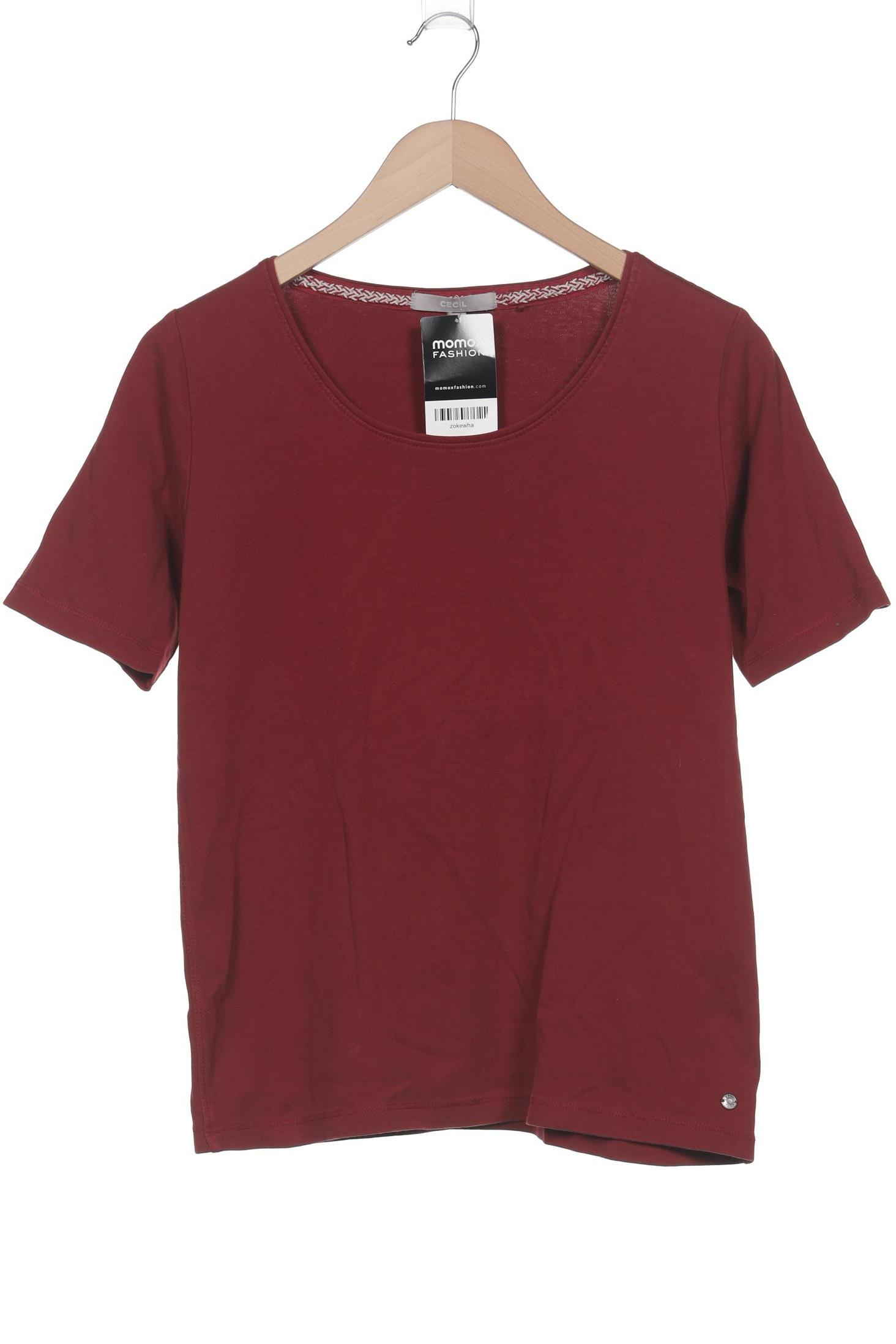 

Cecil Damen T-Shirt, bordeaux, Gr. 42