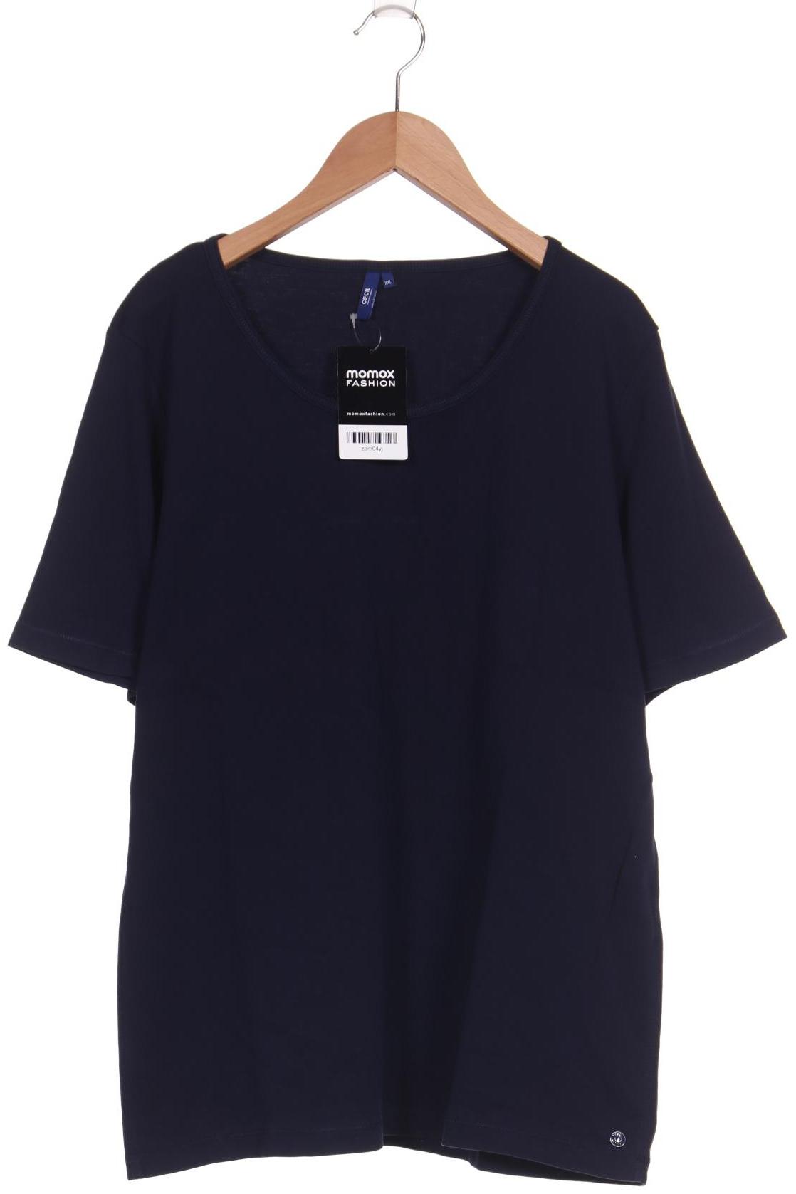 

CECIL Damen T-Shirt, marineblau