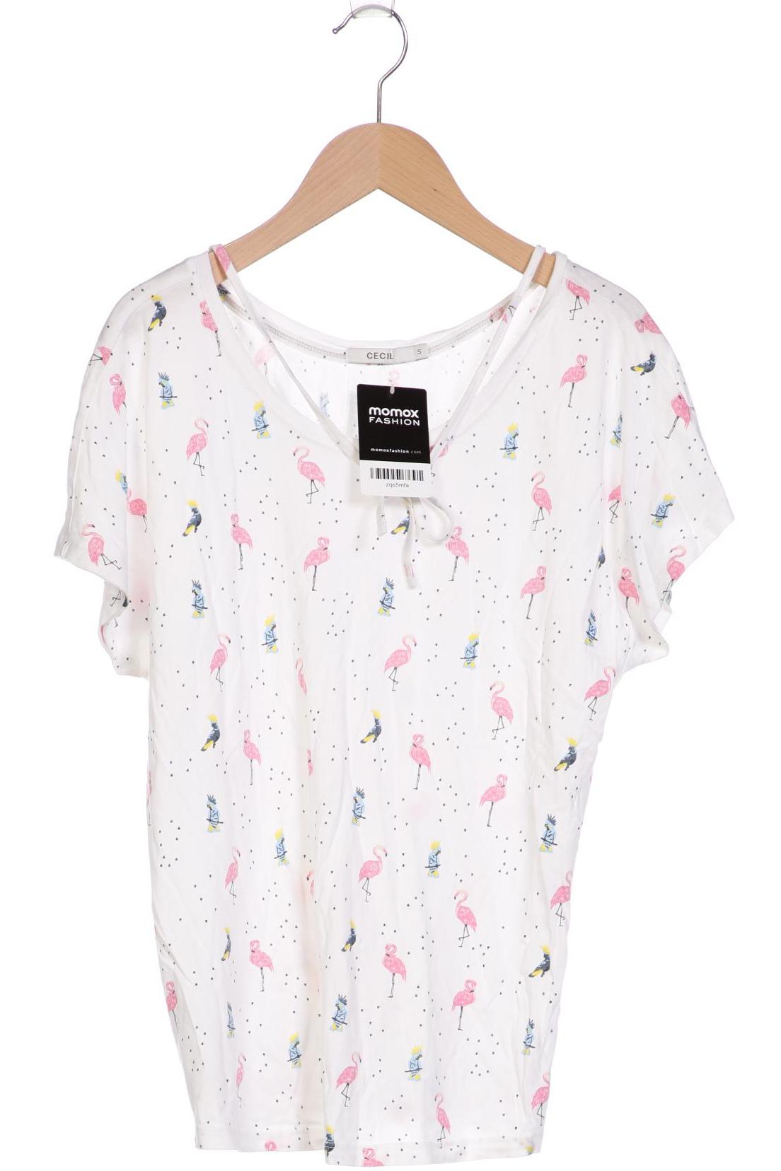 

Cecil Damen T-Shirt, weiß, Gr. 36