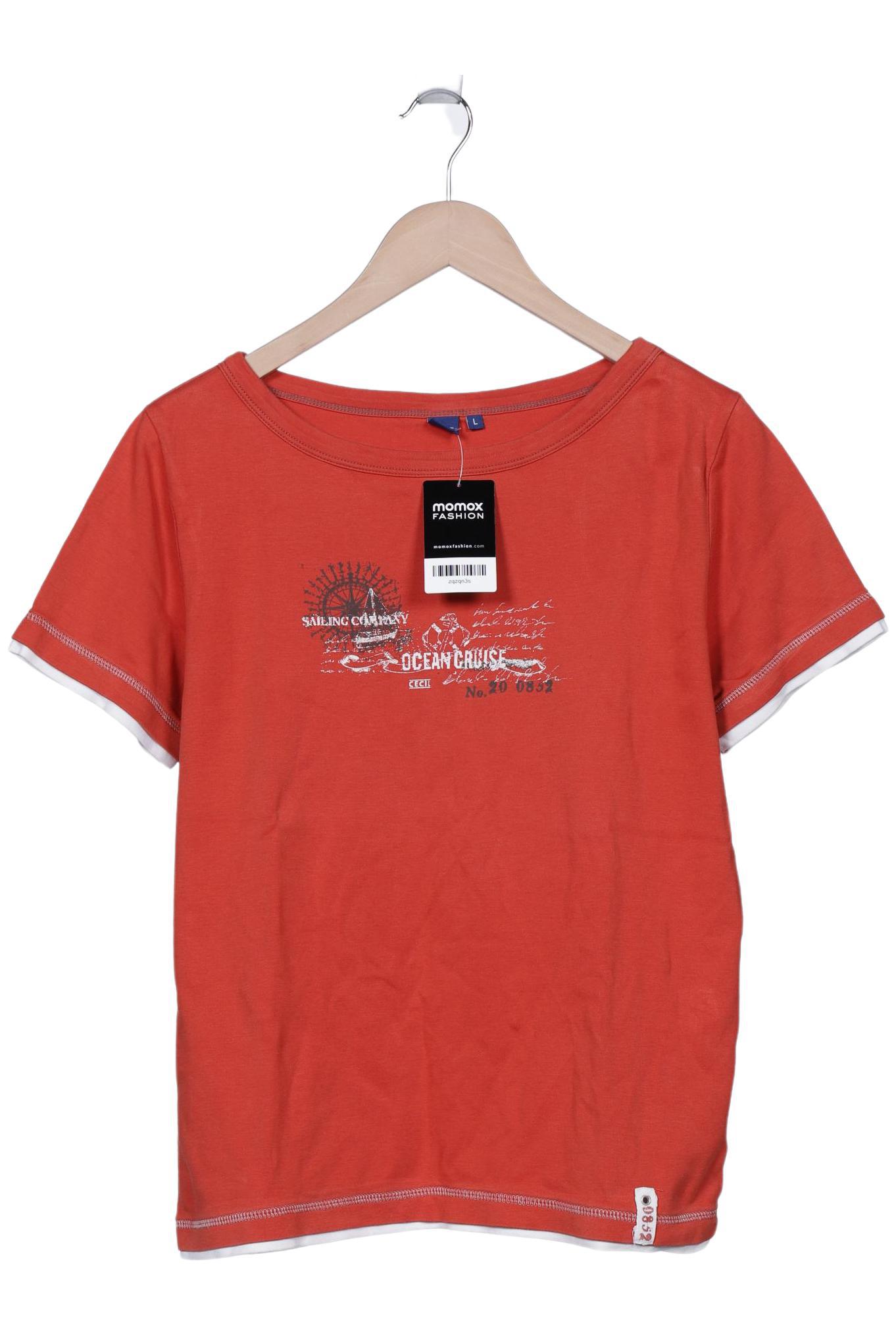 

Cecil Damen T-Shirt, rot, Gr. 42