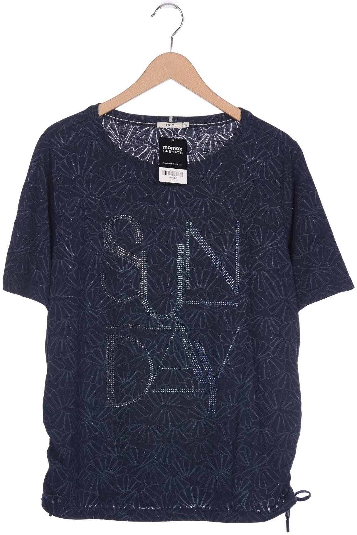 

Cecil Damen T-Shirt, marineblau, Gr. 44