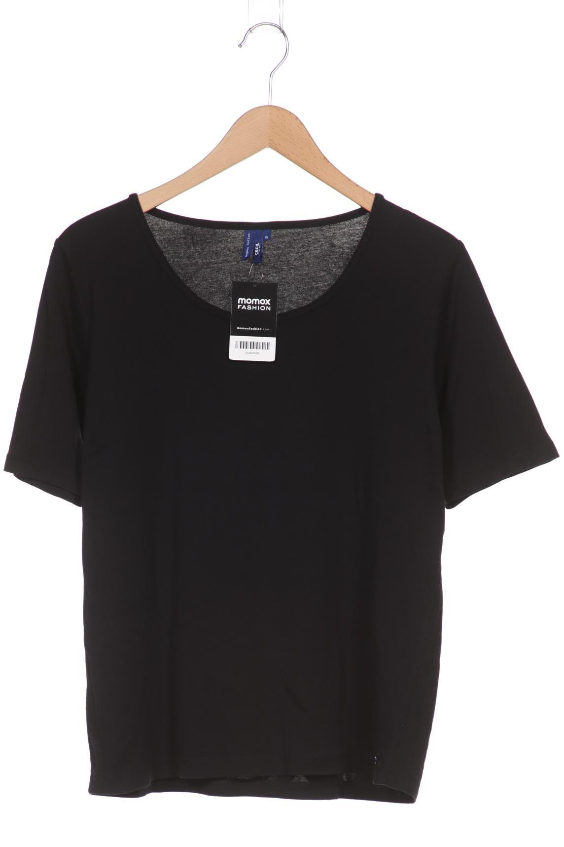 

Cecil Damen T-Shirt, schwarz, Gr. 44