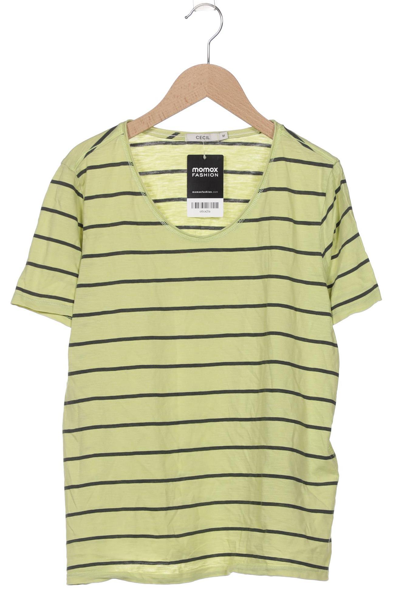 

Cecil Damen T-Shirt, hellgrün, Gr. 38