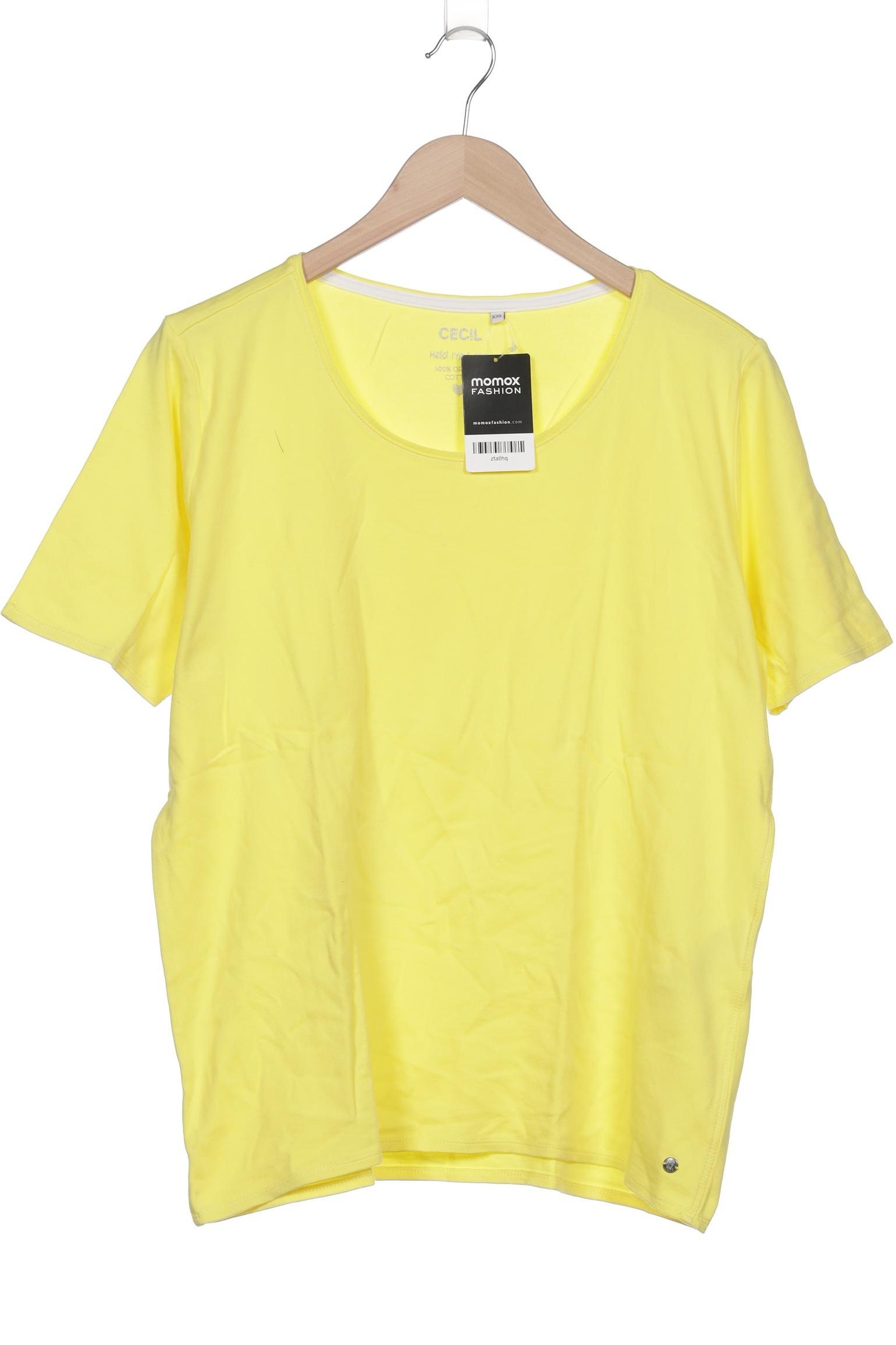 

Cecil Damen T-Shirt, gelb, Gr. 46