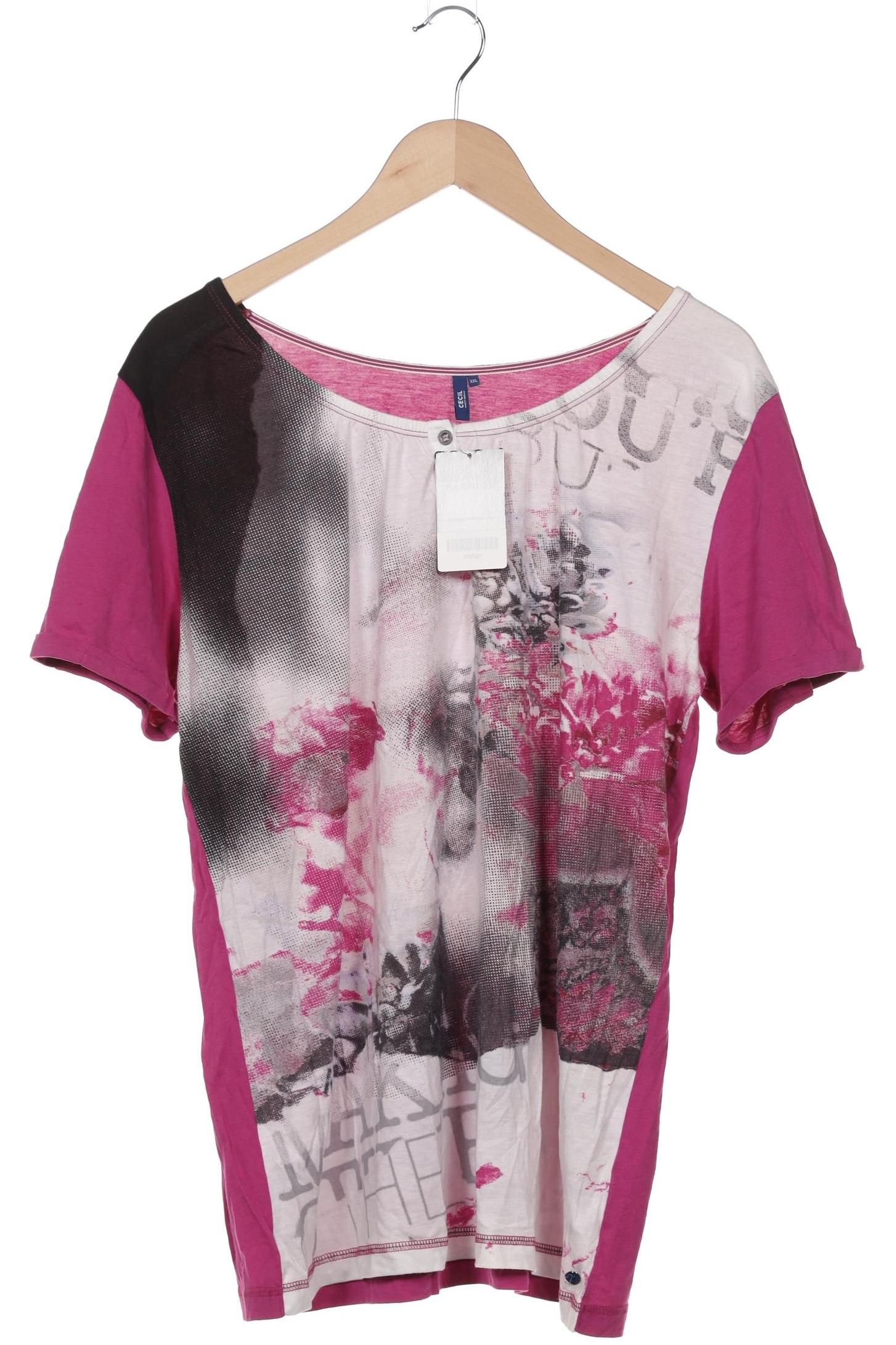 

Cecil Damen T-Shirt, bordeaux, Gr. 46